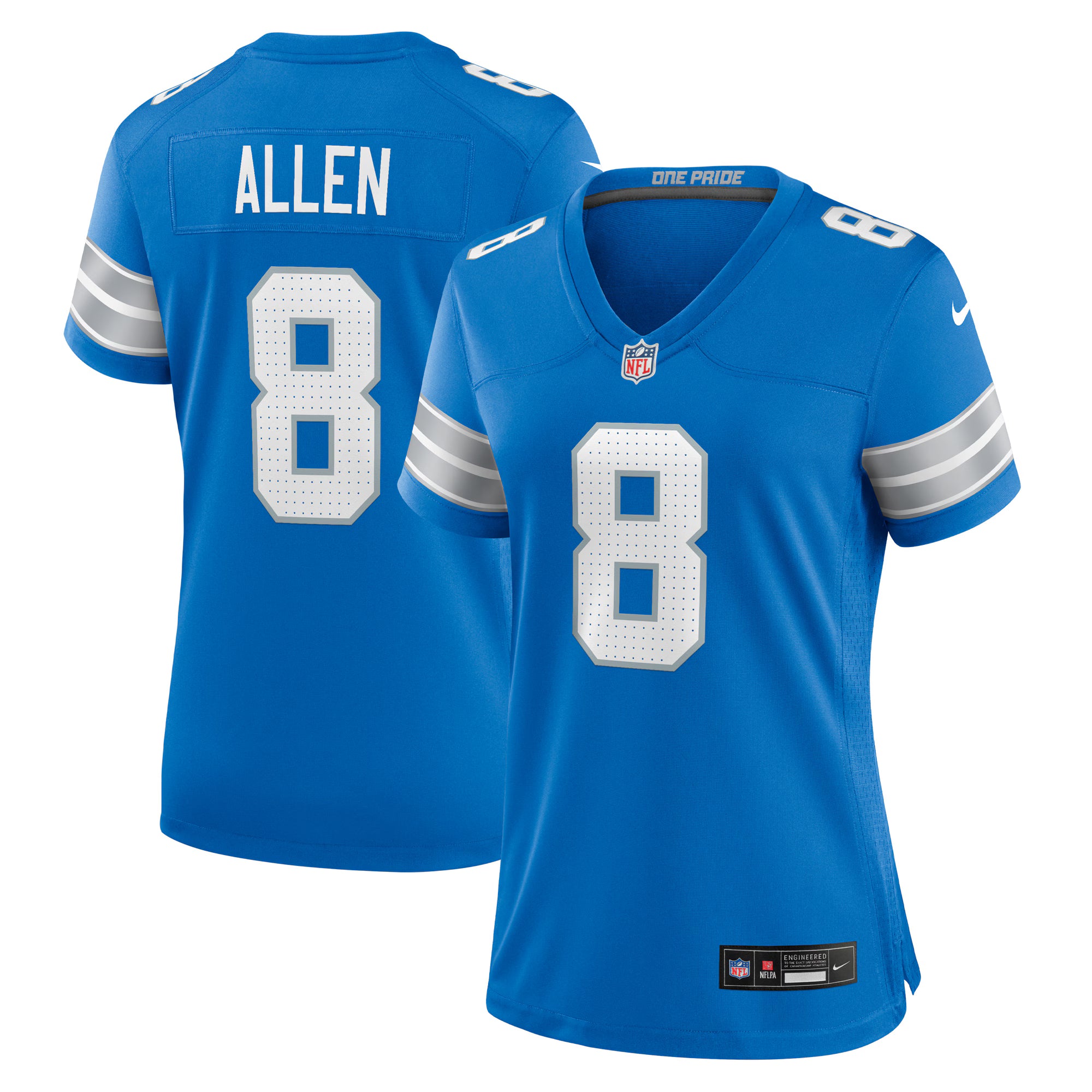 Kyle Allen Detroit Lions Nike Women's Team Game Jersey -  Blue