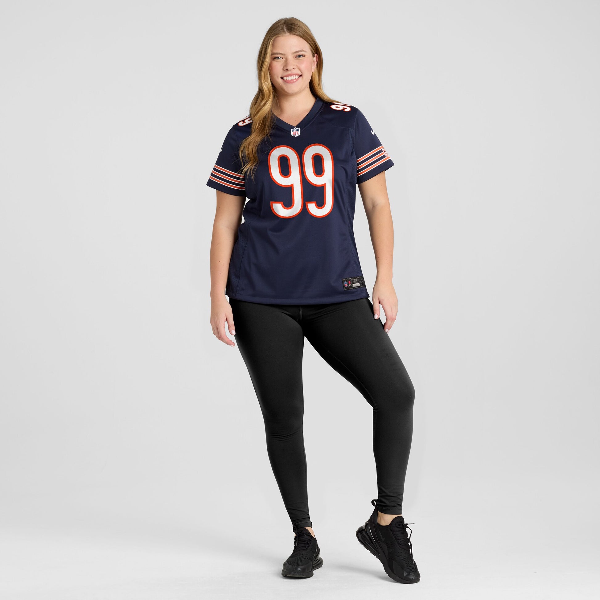Gervon Dexter Sr. Chicago Bears Nike Women's  Game Jersey -  Navy