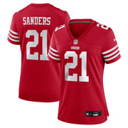 Deion Sanders San Francisco 49ers Nike Women's Retired Player Game Jersey - Scarlet