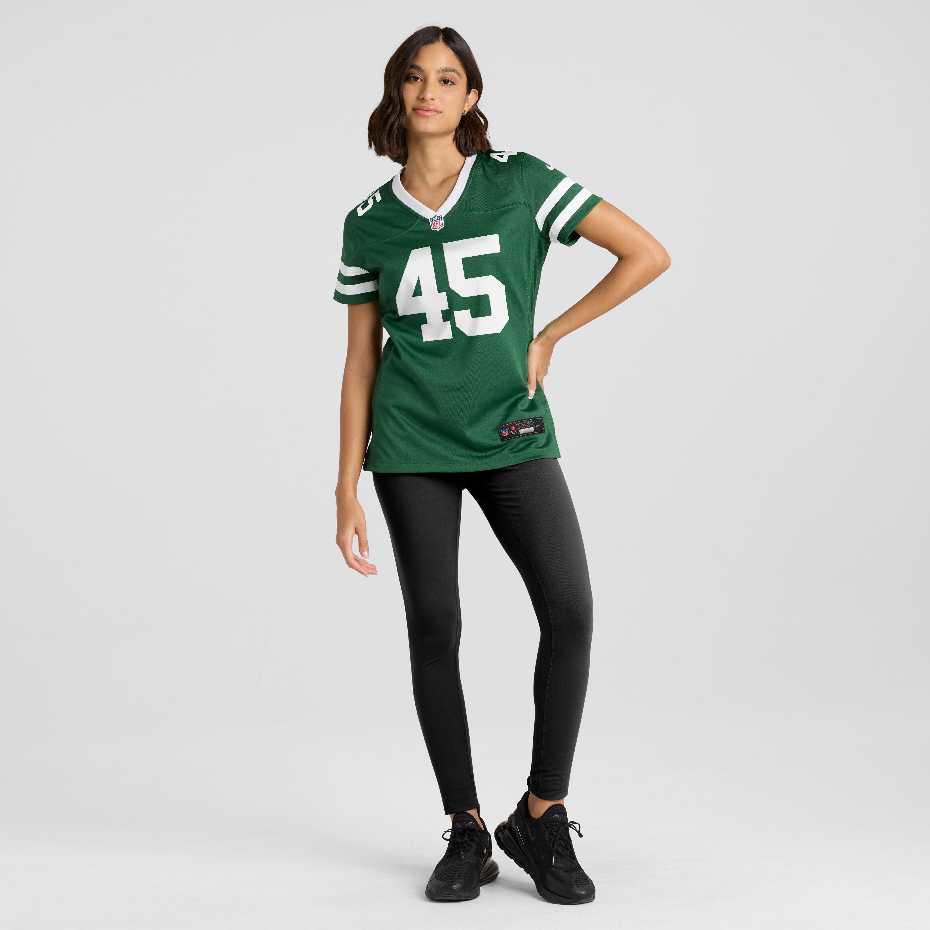 Mark Robinson New York Jets Nike Women's Team Game Jersey - Legacy Green