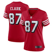 Dwight Clark San Francisco 49ers Nike Women's Alternate Game Jersey - Scarlet