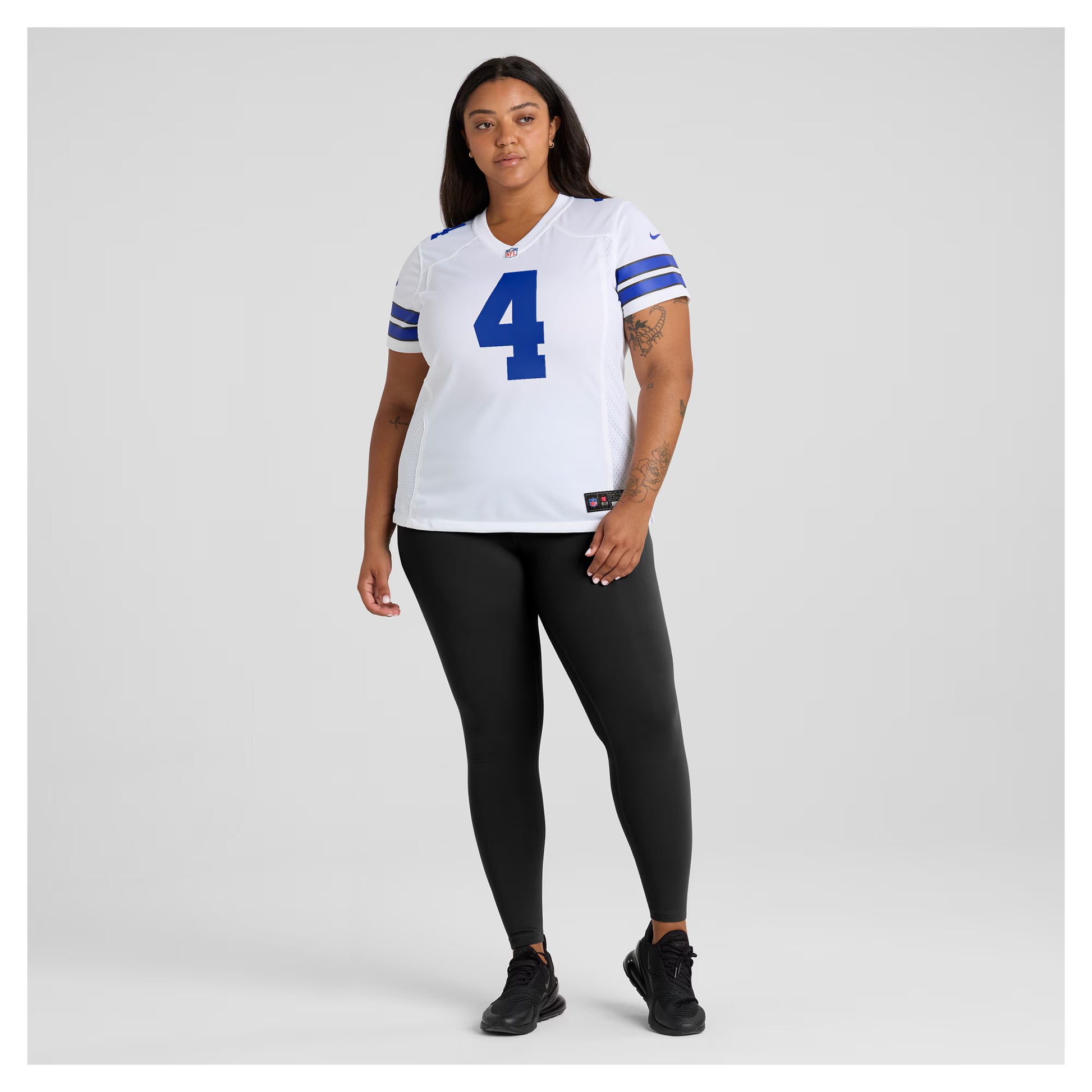 Dak Prescott Dallas Cowboys Nike Women's Team Game Jersey - White