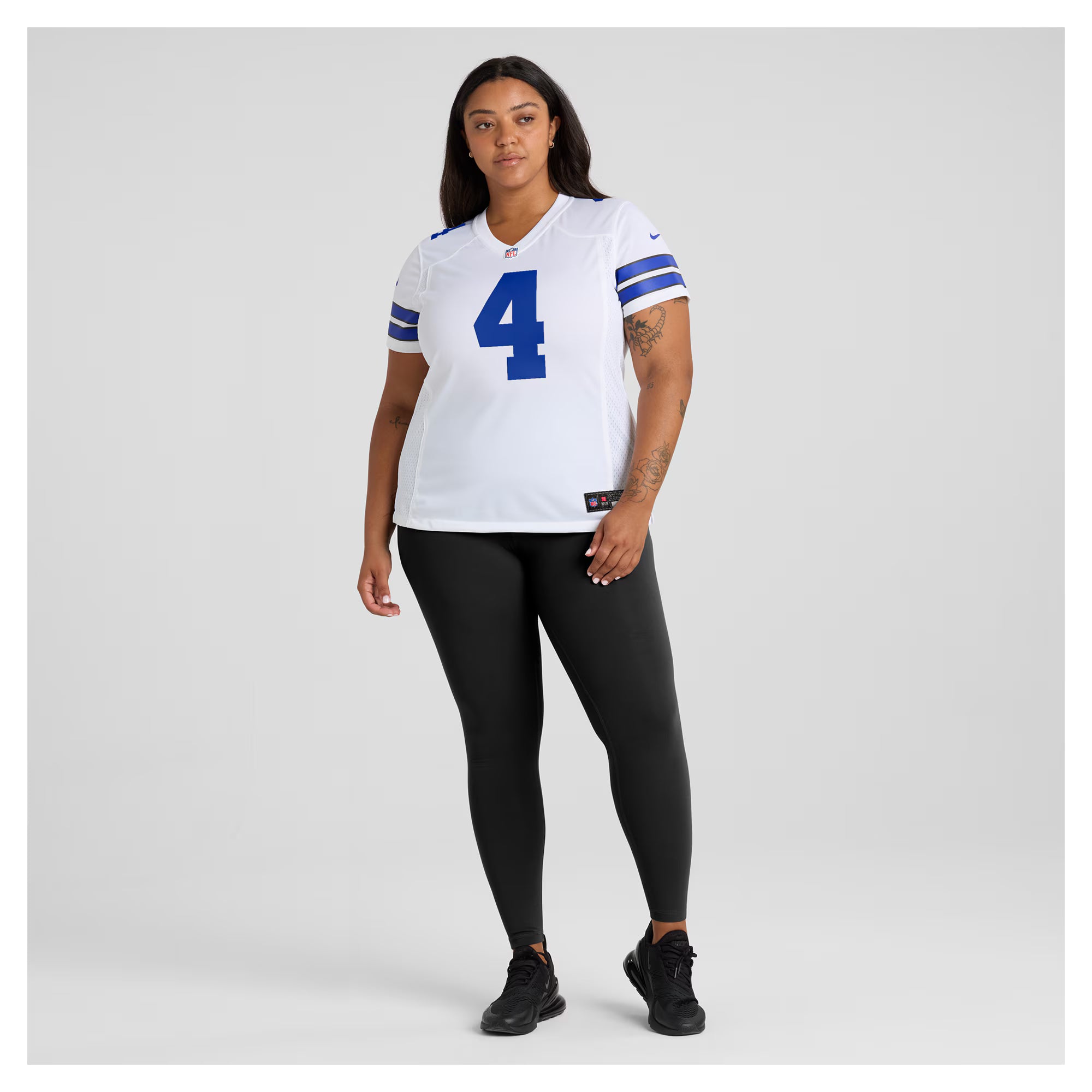 Dak Prescott Dallas Cowboys Nike Women's Team Game Jersey - White