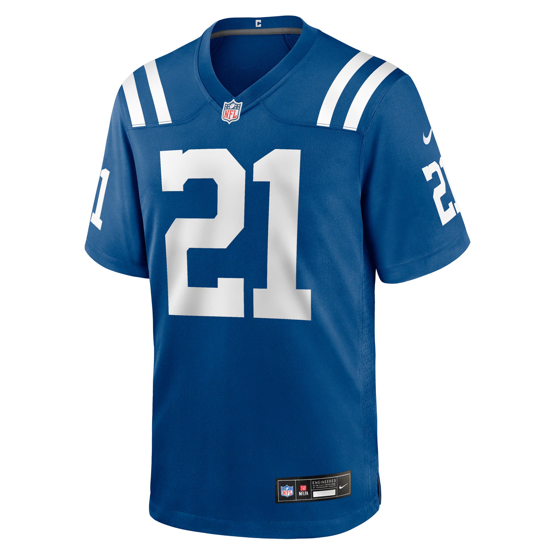 DJ Giddens Indianapolis Colts Nike Team Game Jersey -  Royal
