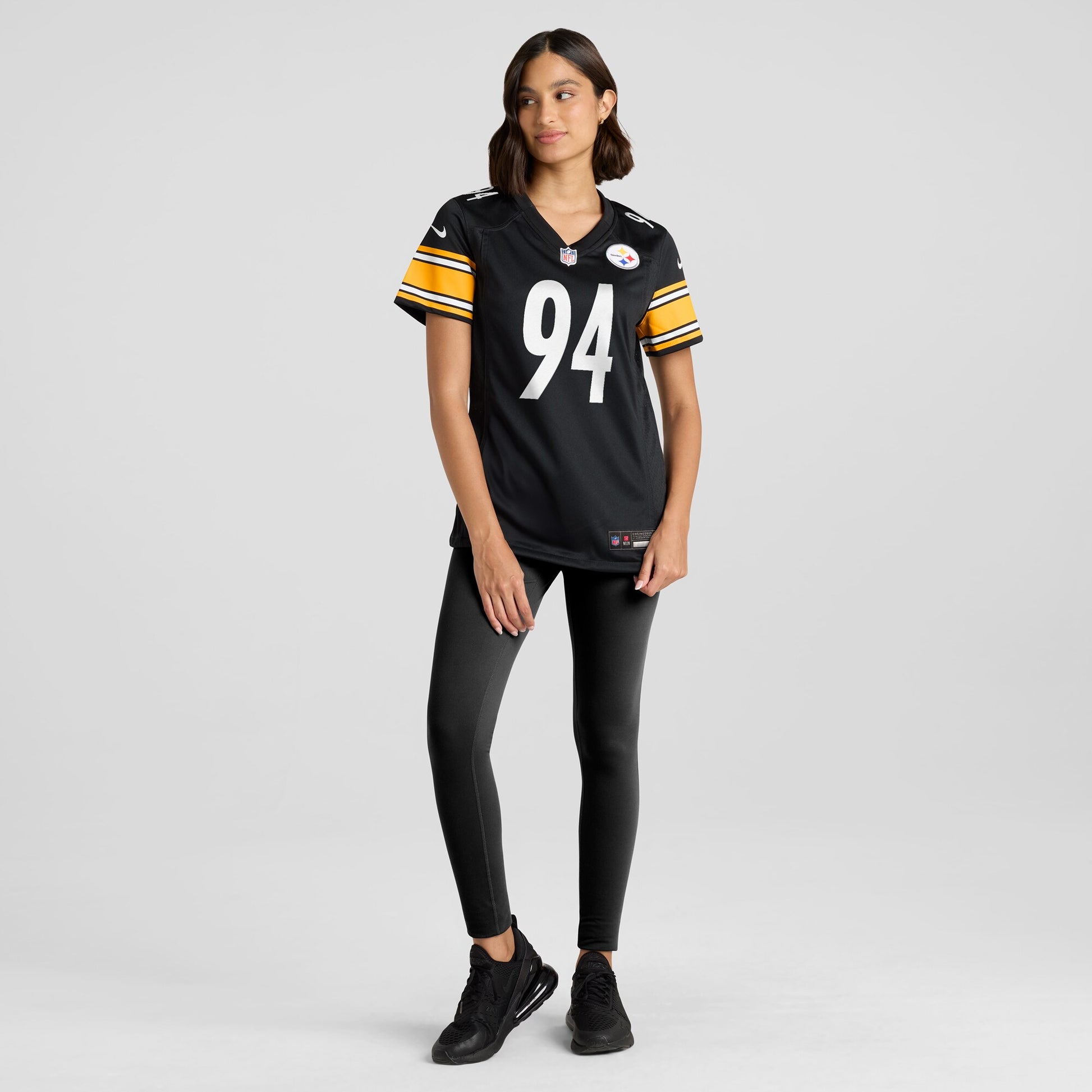 Dean Lowry Pittsburgh Steelers Nike Women's Team Game Jersey -  Black