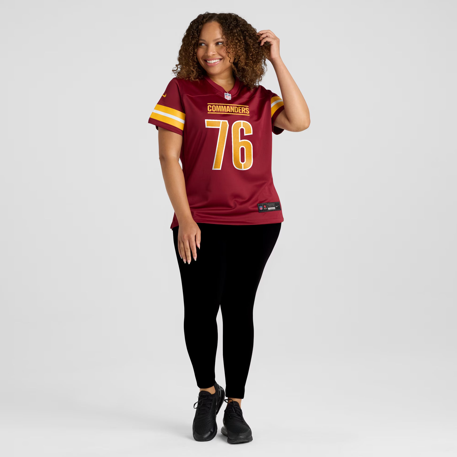Sam Cosmi Washington Commanders Nike Women's  Game Jersey -  Burgundy