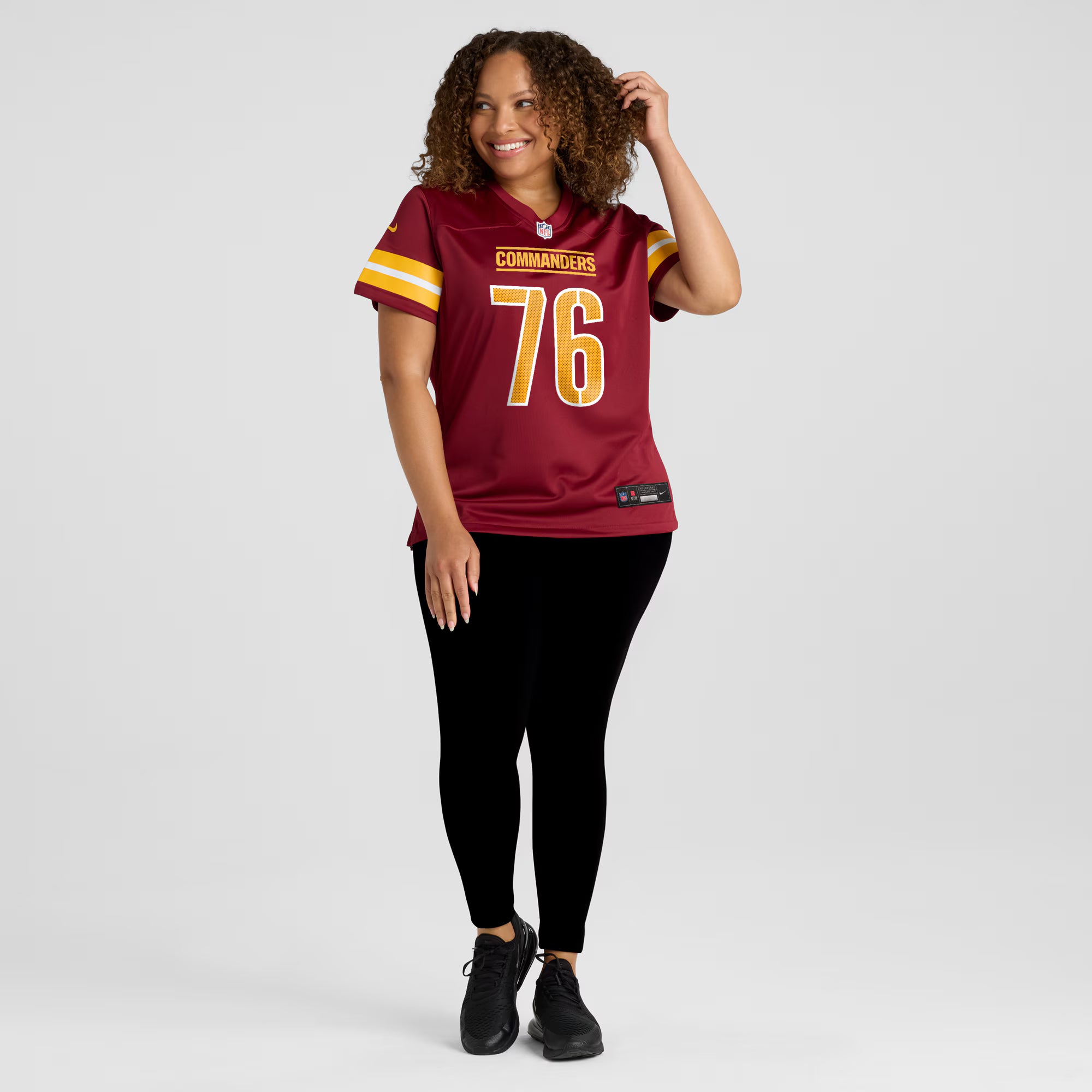 Sam Cosmi Washington Commanders Nike Women's  Game Jersey -  Burgundy