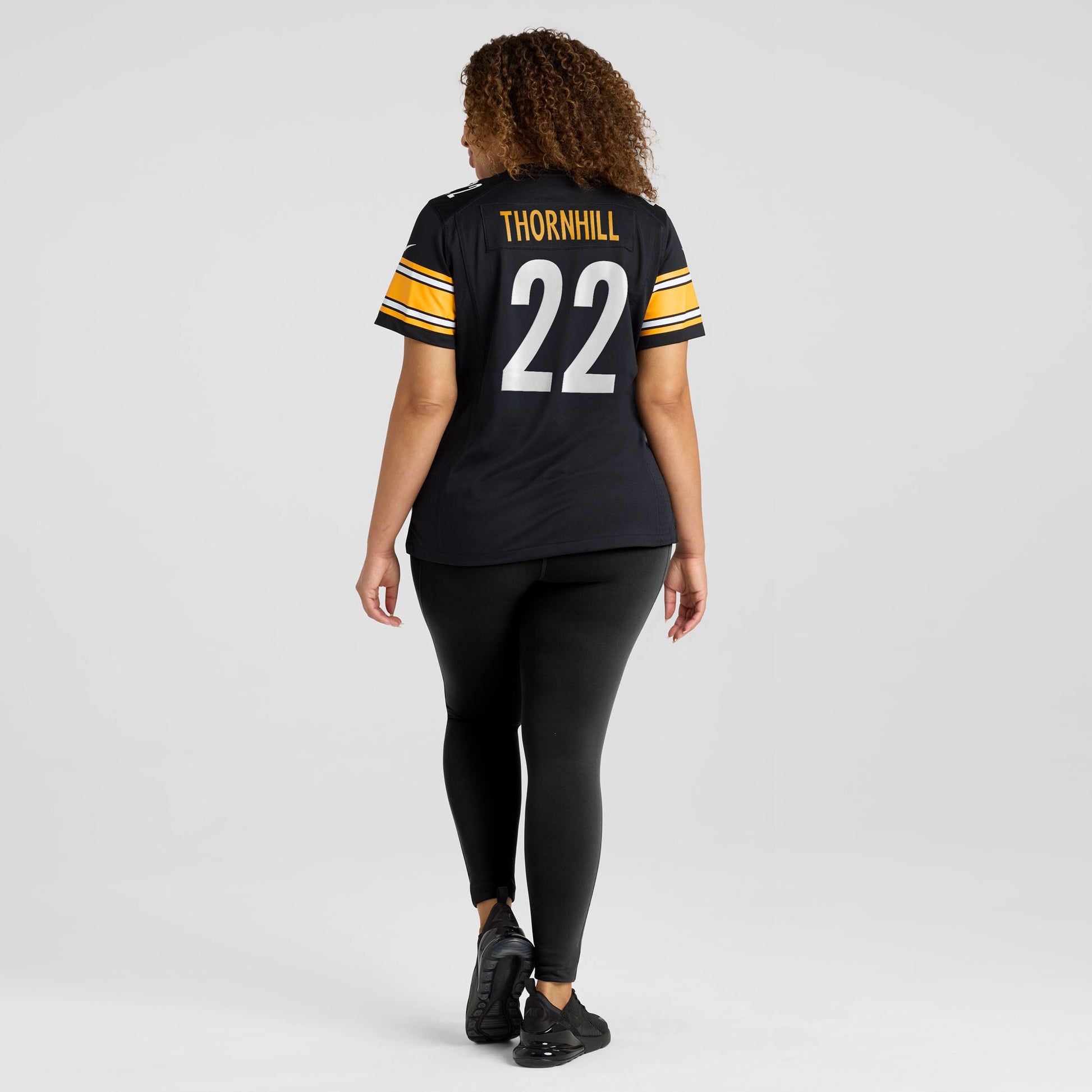 Juan Thornhill Pittsburgh Steelers Nike Women's Team Game Jersey -  Black