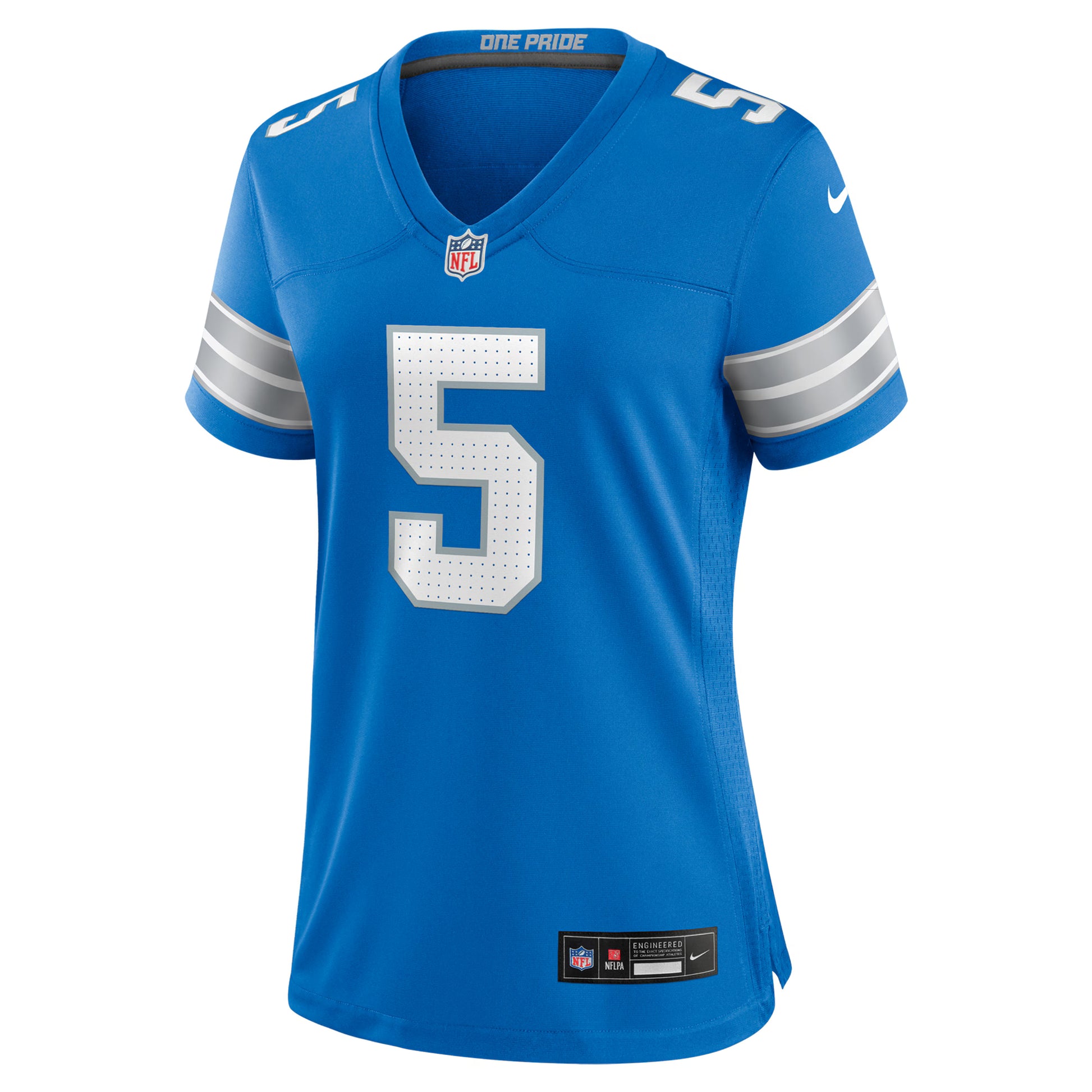 David Montgomery Detroit Lions Nike Women's Team Game Jersey -  Blue