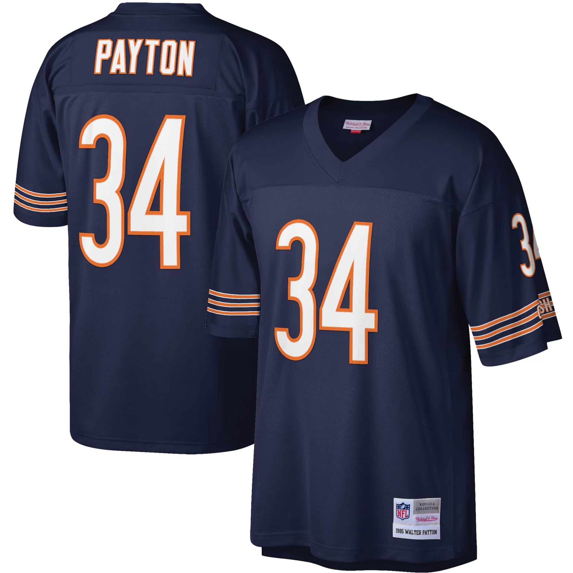 Walter Payton Chicago Bears Mitchell &amp; Ness Legacy Replica Jersey - Navy