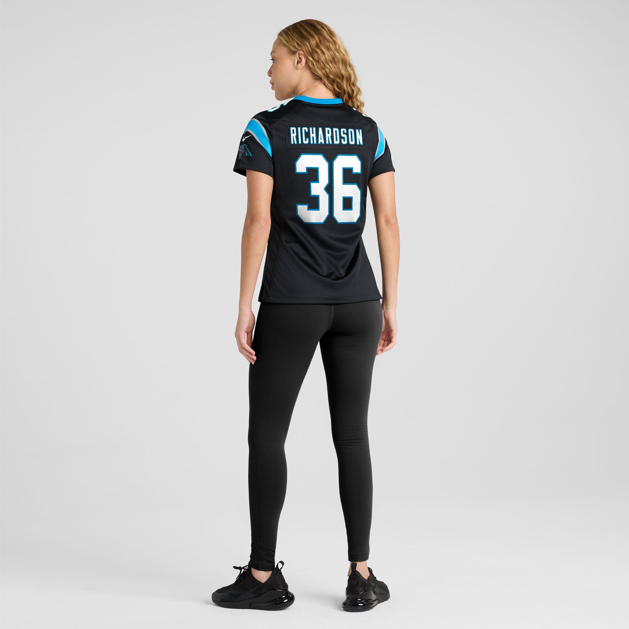 Demani Richardson Carolina Panthers Nike Women's Team Game Jersey -  Black