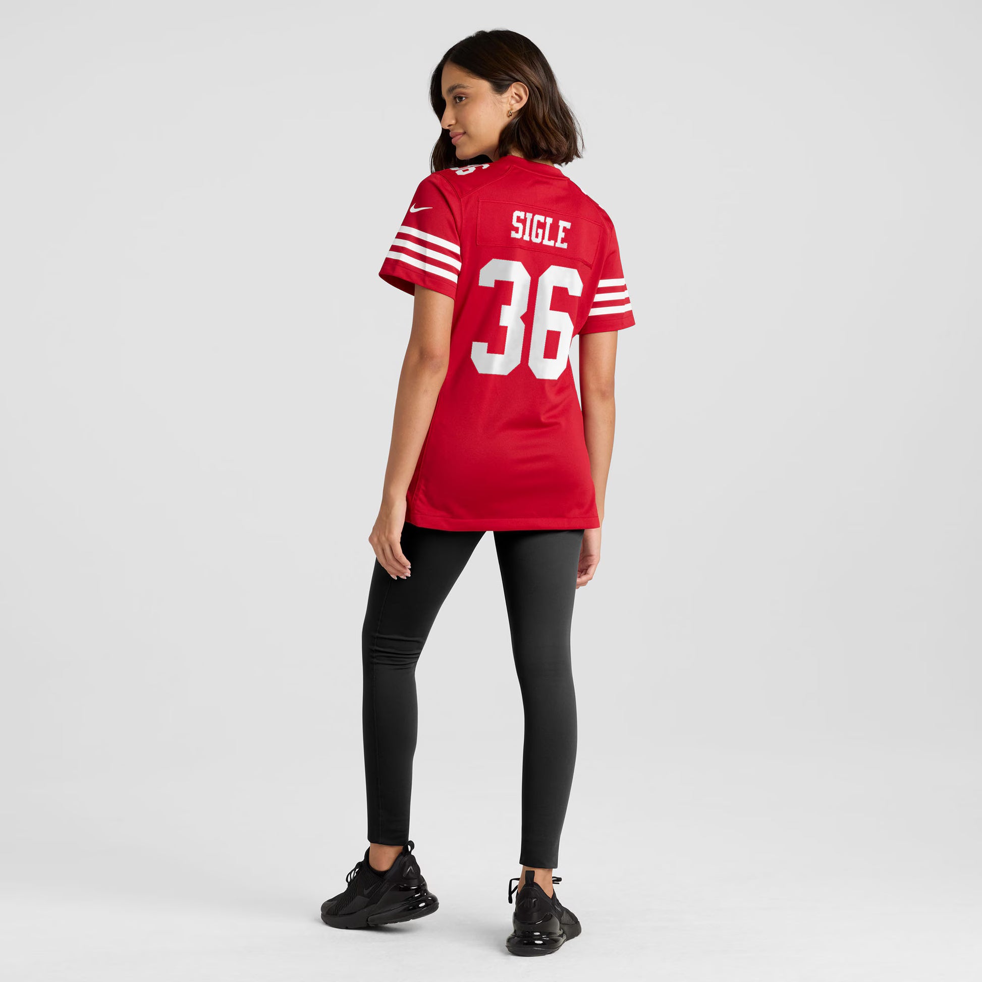 Marques Sigle San Francisco 49ers Nike Women's Team Game Jersey -  Scarlet