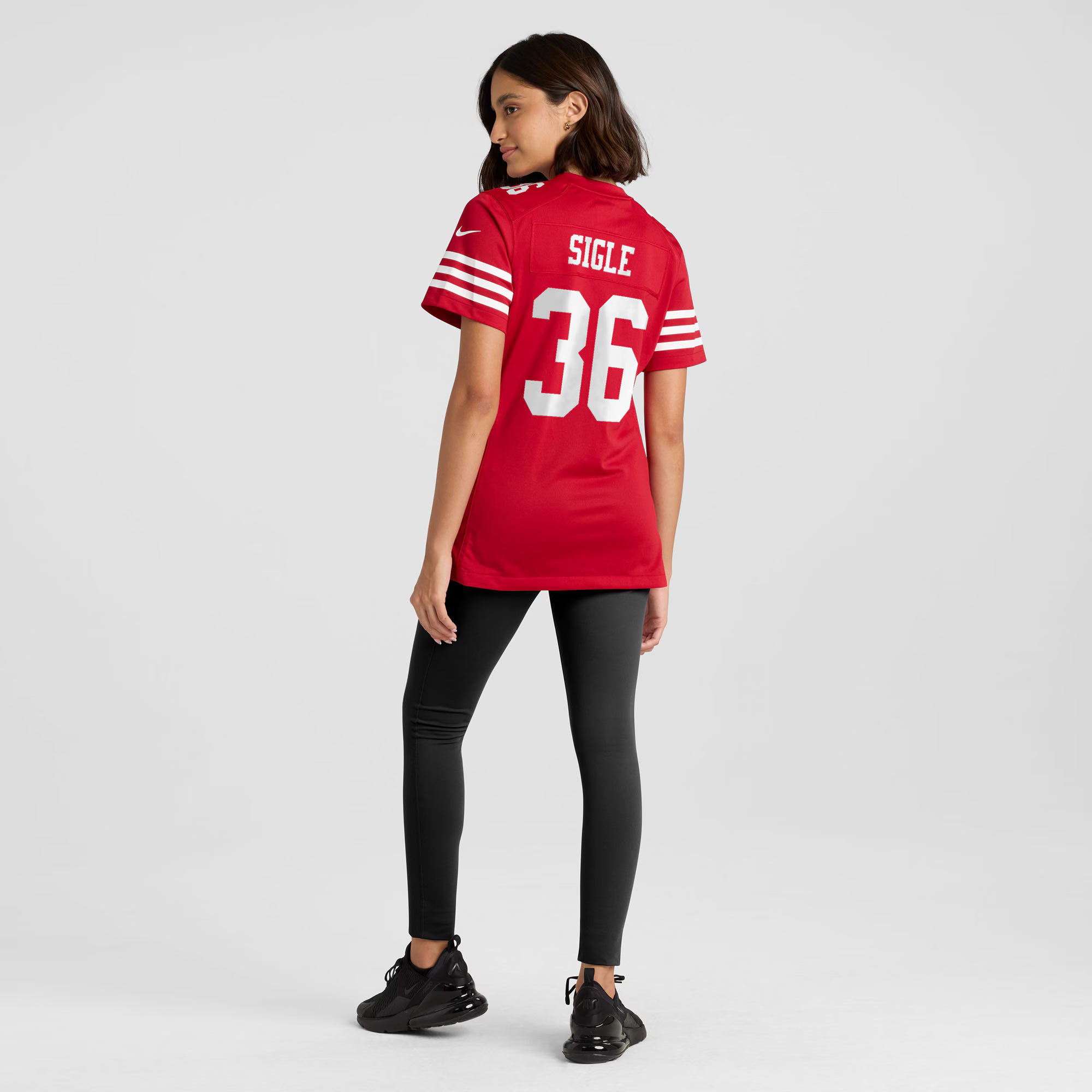 Marques Sigle San Francisco 49ers Nike Women's Team Game Jersey -  Scarlet
