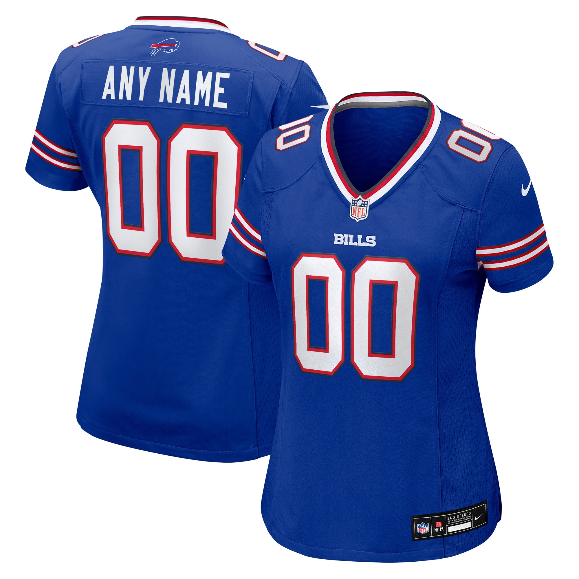 Buffalo Bills Nike Women's Custom Game Jersey - Royal