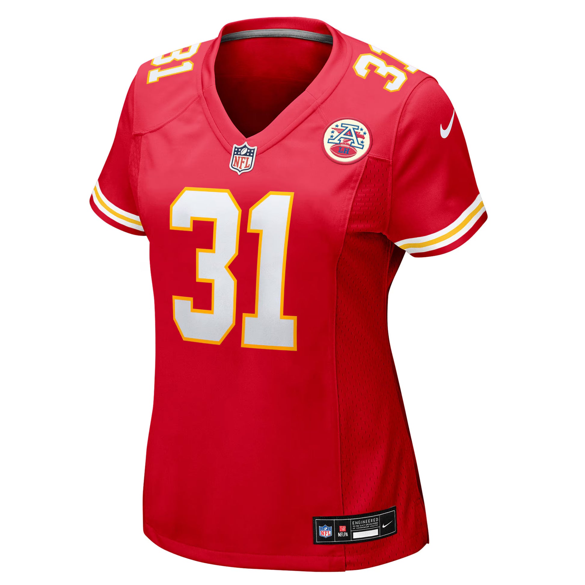 Jeffrey Bassa Kansas City Chiefs Nike Women's Team Game Jersey -  Red
