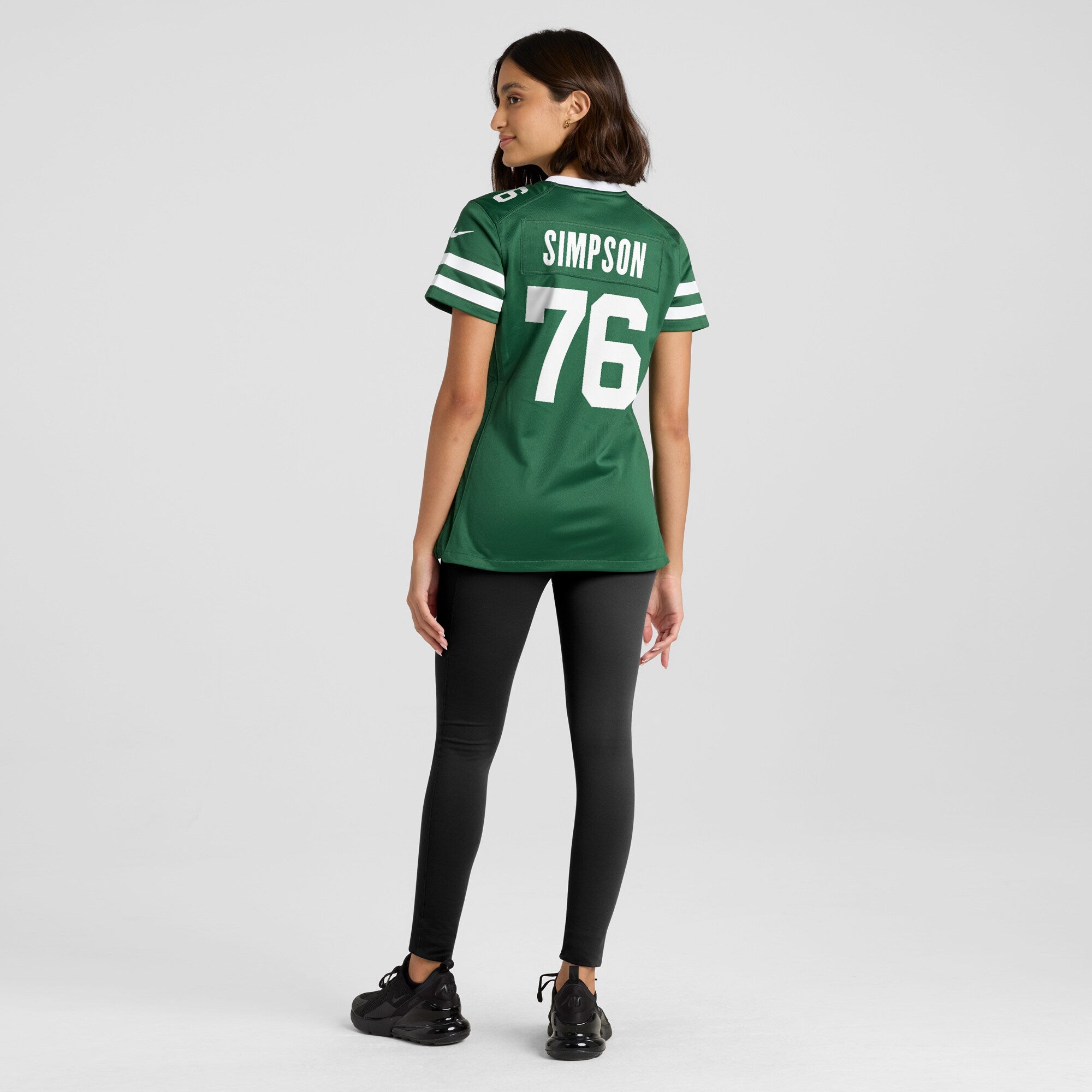 John Simpson New York Jets Nike Women's Game Jersey - Legacy Green