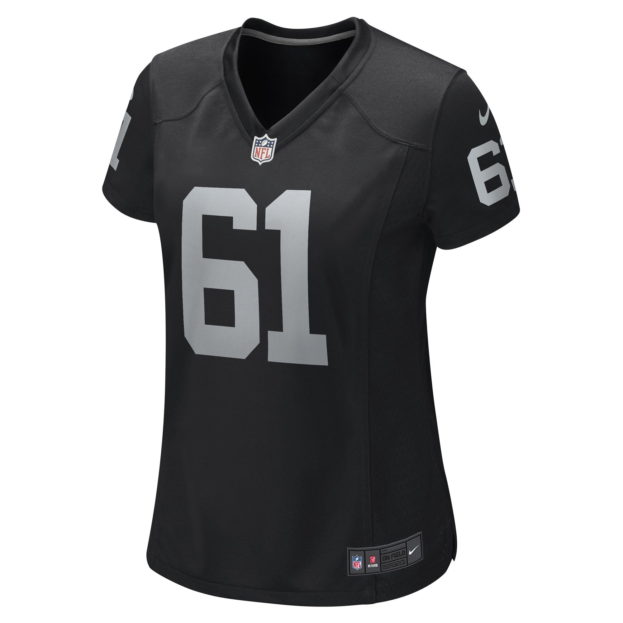 Jordan Meredith Las Vegas Raiders Nike Women's Game Player Jersey - Black
