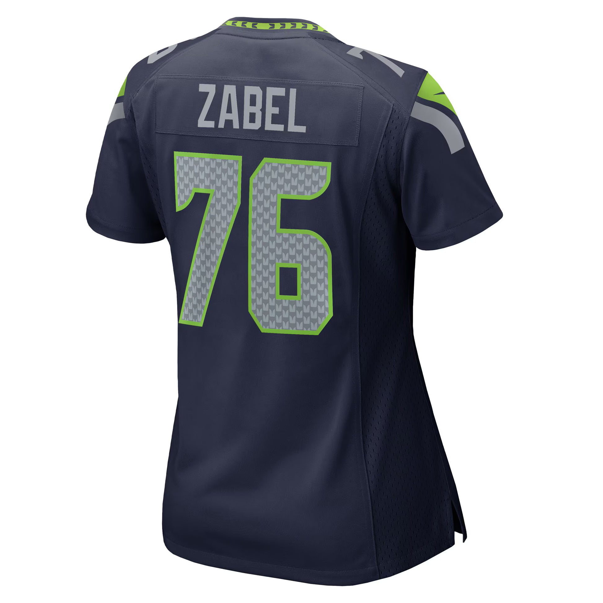 Grey Zabel Seattle Seahawks Nike Women's Team Game Jersey -  College Navy