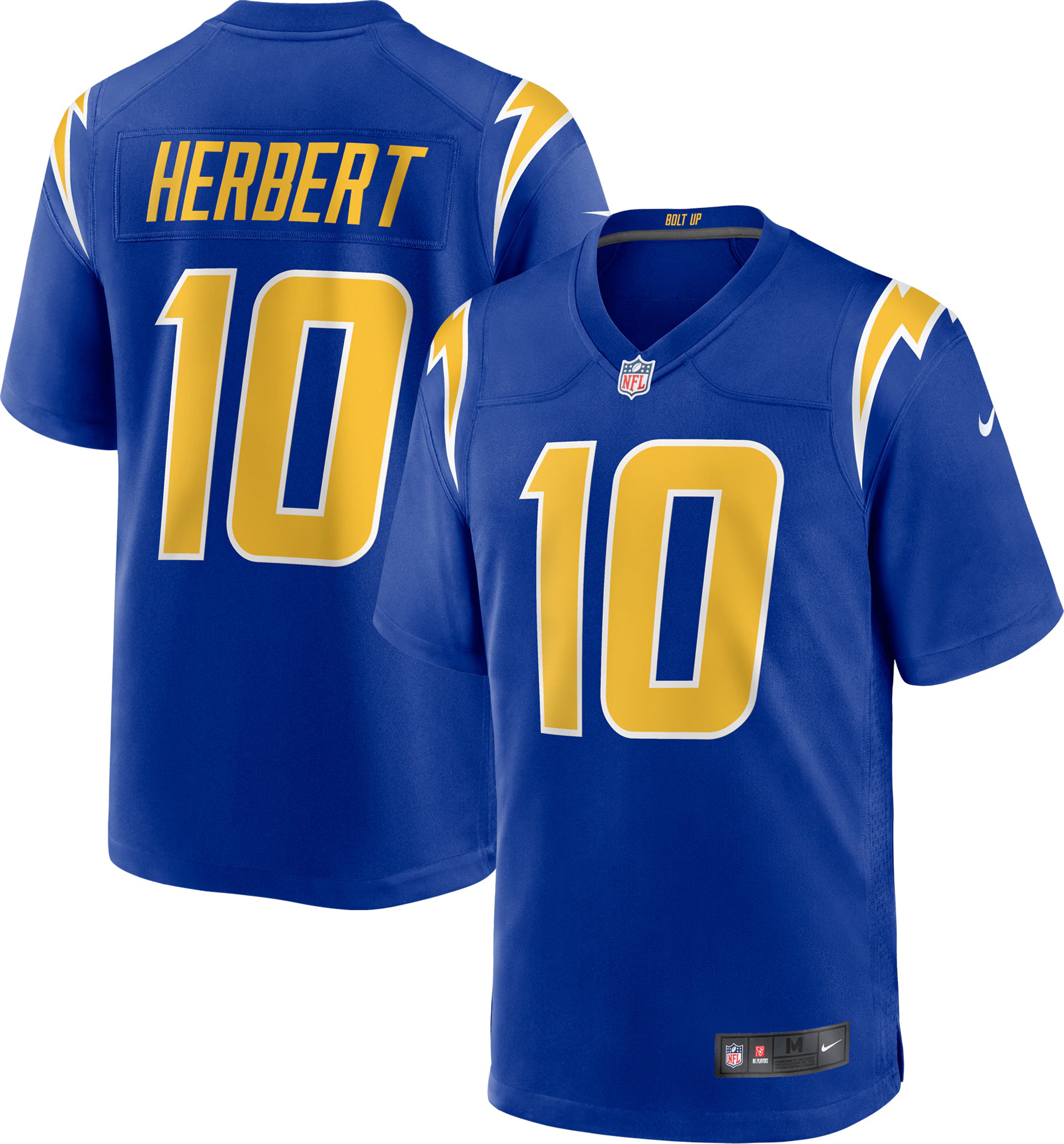 Justin Herbert Los Angeles Chargers Nike Alternate Game Jersey - Royal