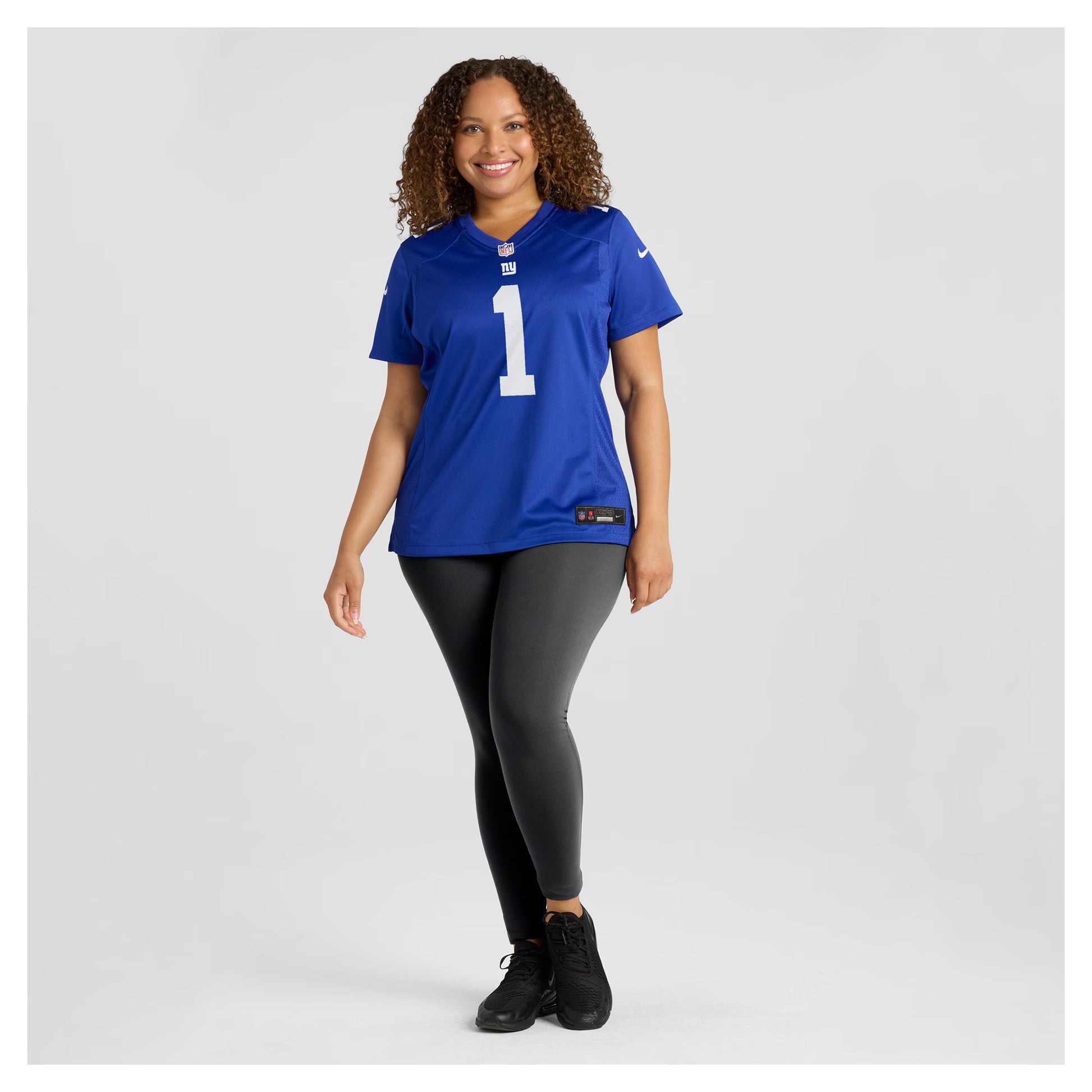 Malik Nabers New York Giants Nike Women's Game Jersey -  Royal