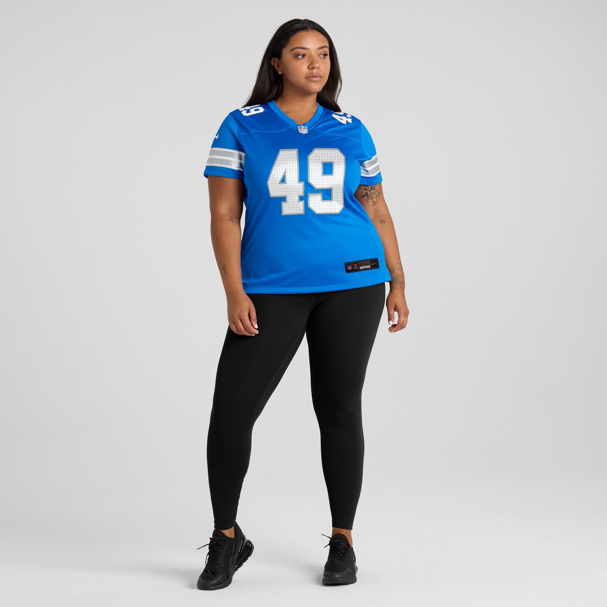 Hogan Hatten Detroit Lions Nike Women's Game Jersey -  Blue