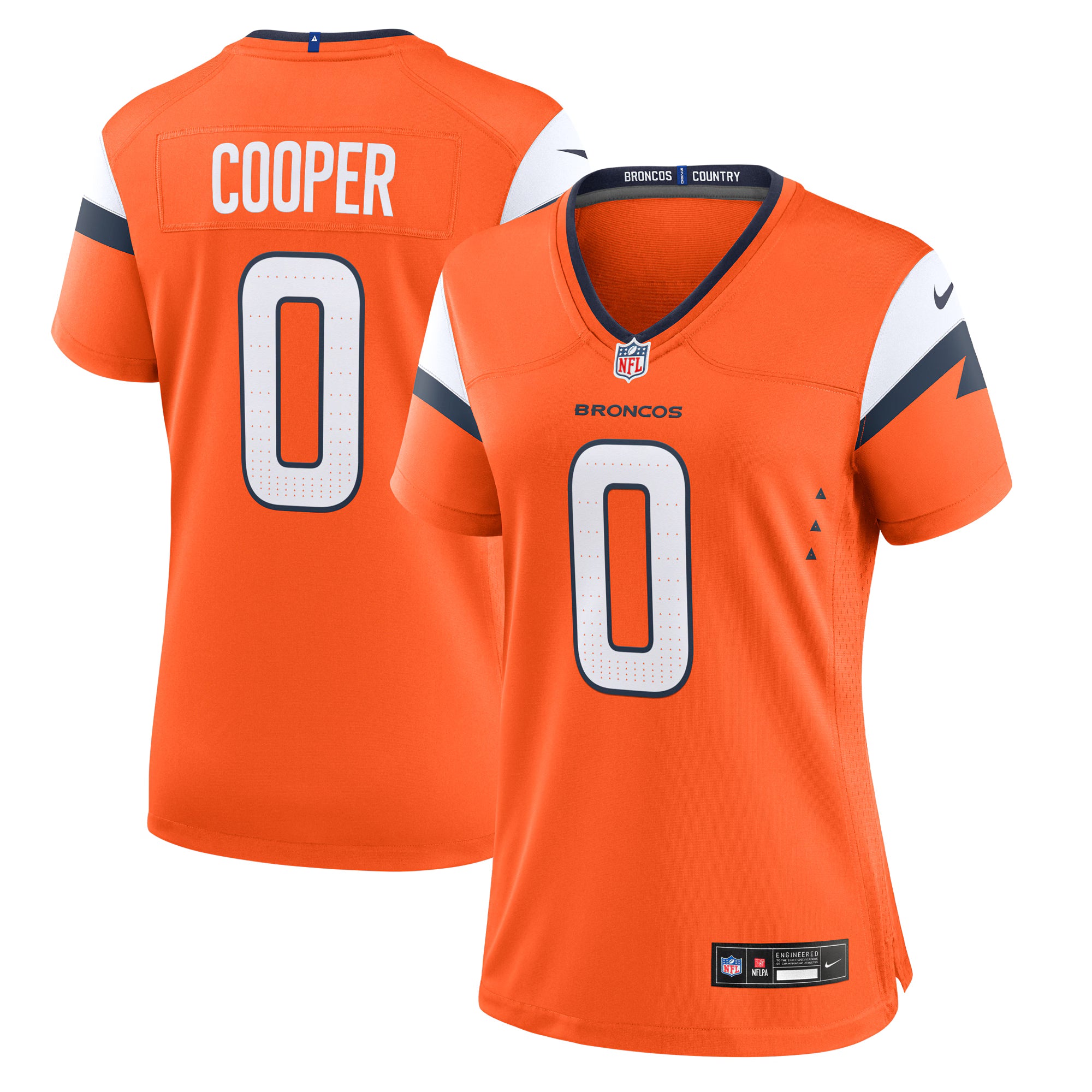 Jonathon Cooper Denver Broncos Nike Women's Team Game Jersey -  Orange