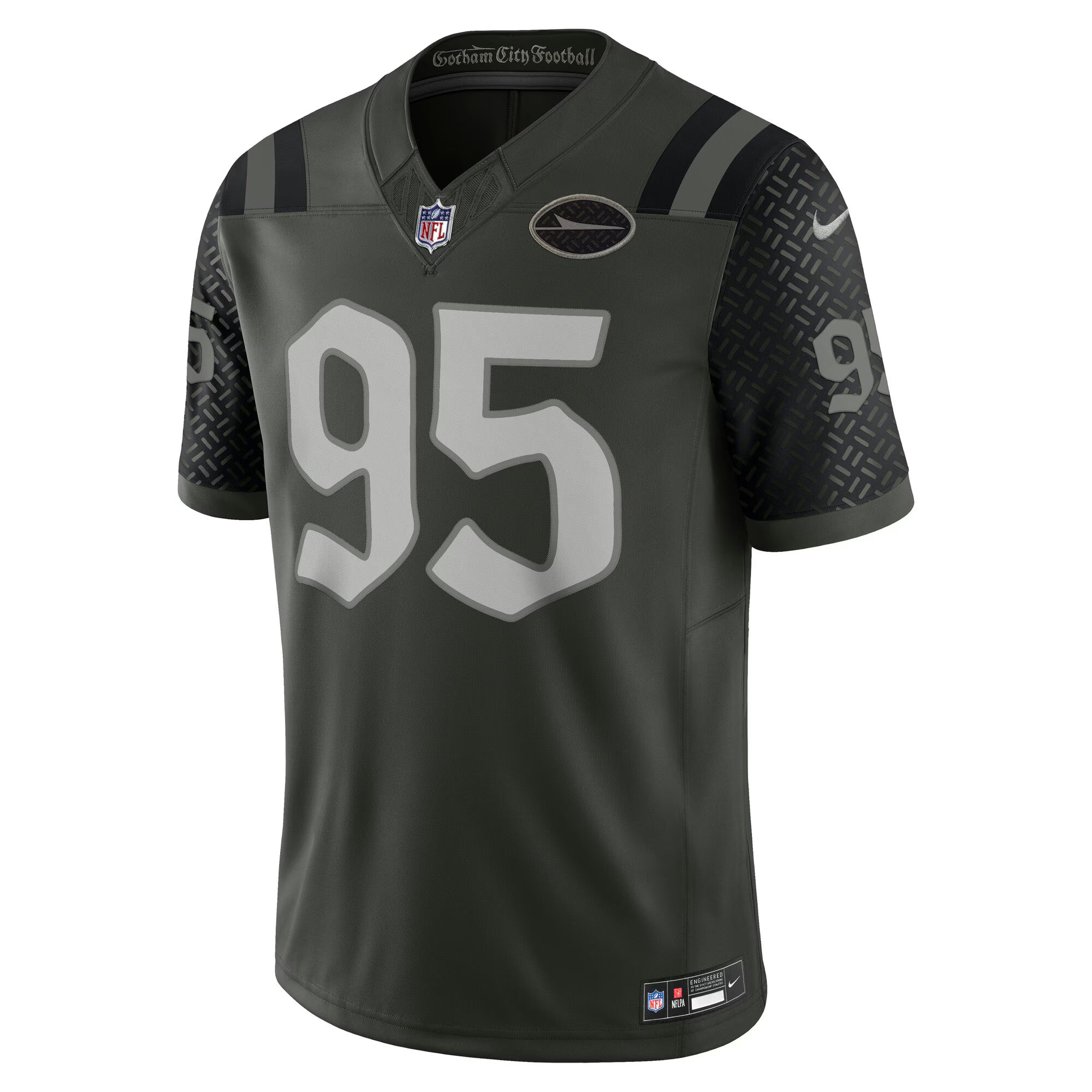 Quinnen Williams New York Jets Nike 2025 Rivalries Collection Limited Jersey - Gotham Green