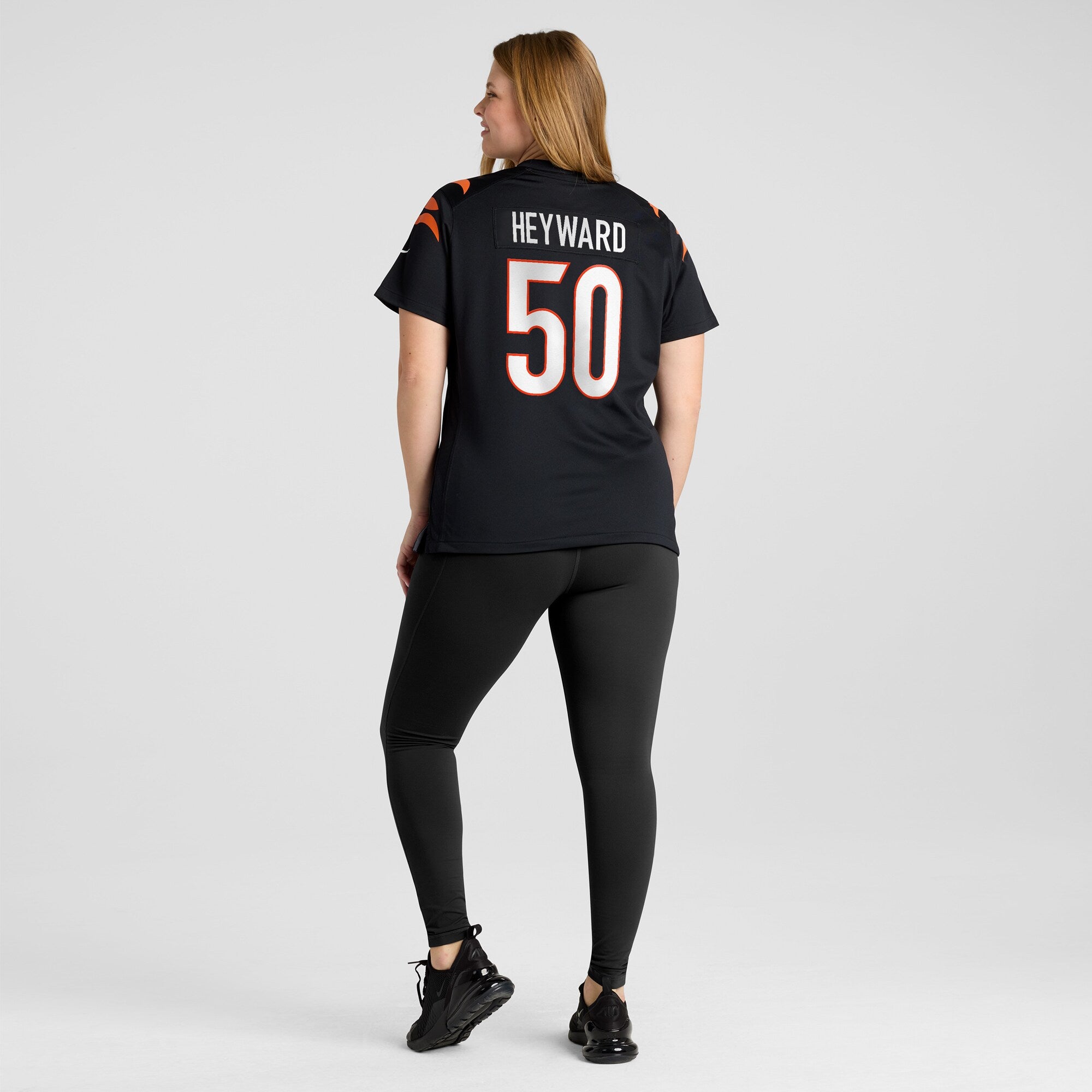 Shaka Heyward Cincinnati Bengals Nike Women's Team Game Jersey -  Black