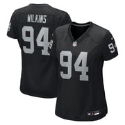 Christian Wilkins Las Vegas Raiders Nike Women's Team Game Jersey - Black