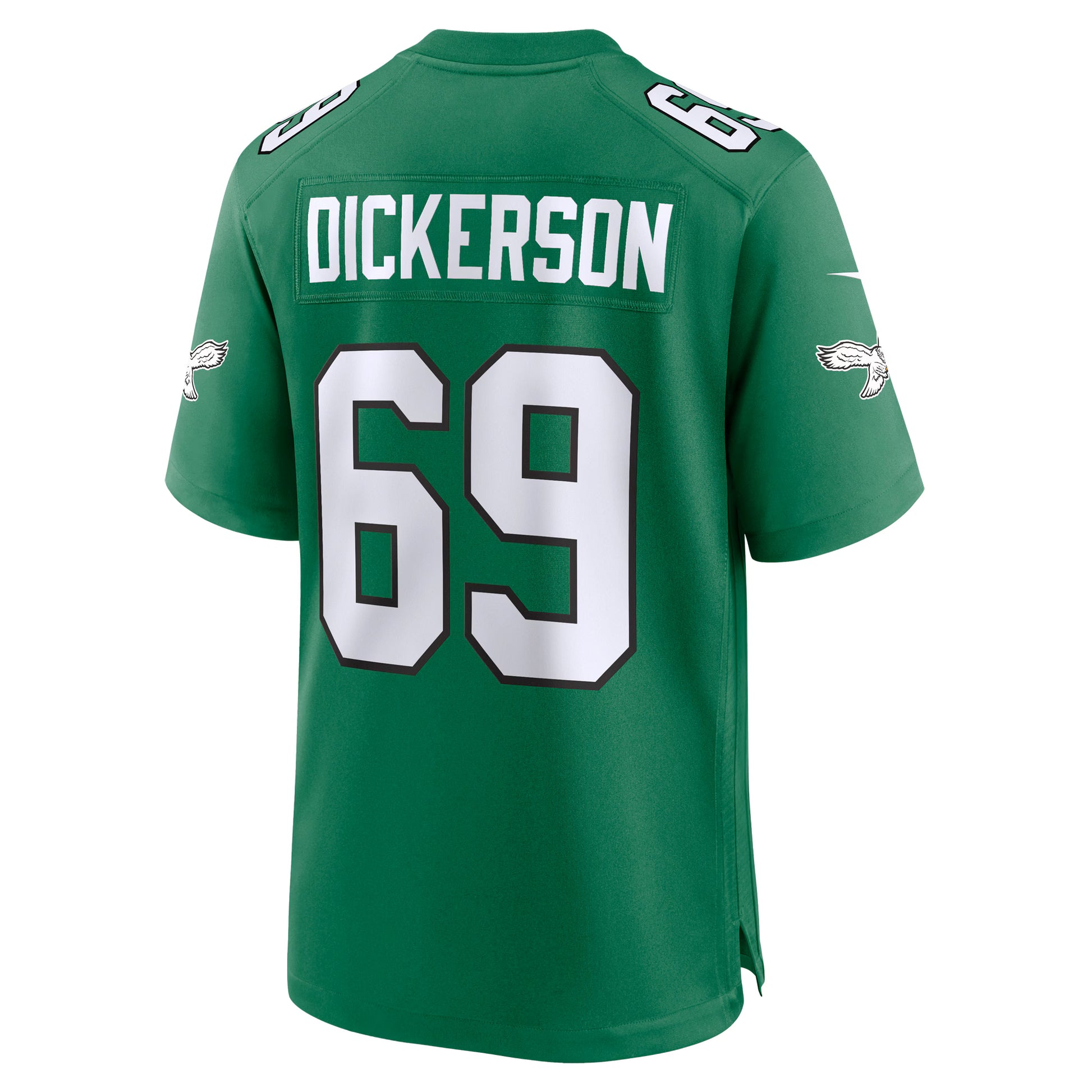 Landon Dickerson Philadelphia Eagles Nike Alternate Game Jersey - Kelly Green