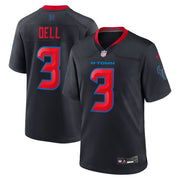 Tank Dell Houston Texans Nike 2nd Alternate Game Jersey -  Navy