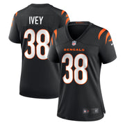 DJ Ivey Cincinnati Bengals Nike Women's Team Game Jersey -  Black