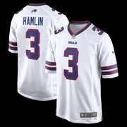 Damar Hamlin Buffalo Bills Nike  Game Jersey - White