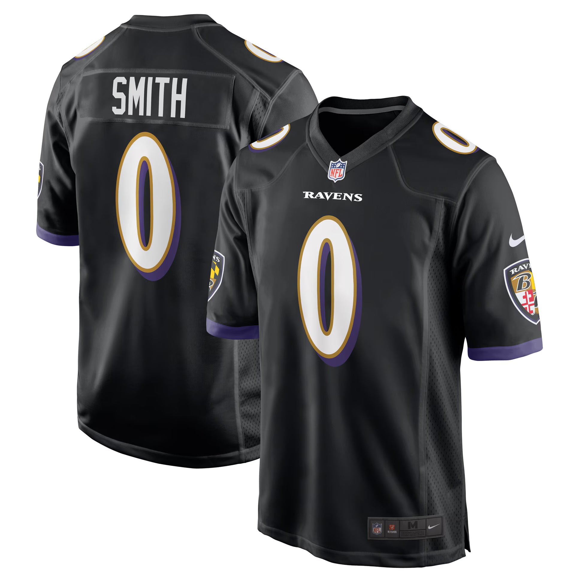 Roquan Smith Baltimore Ravens Nike Alternate Game Jersey - Black
