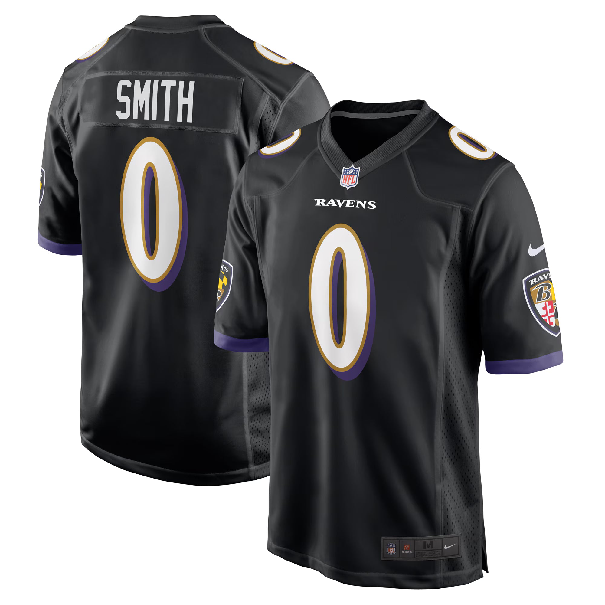 Roquan Smith Baltimore Ravens Nike Alternate Game Jersey - Black