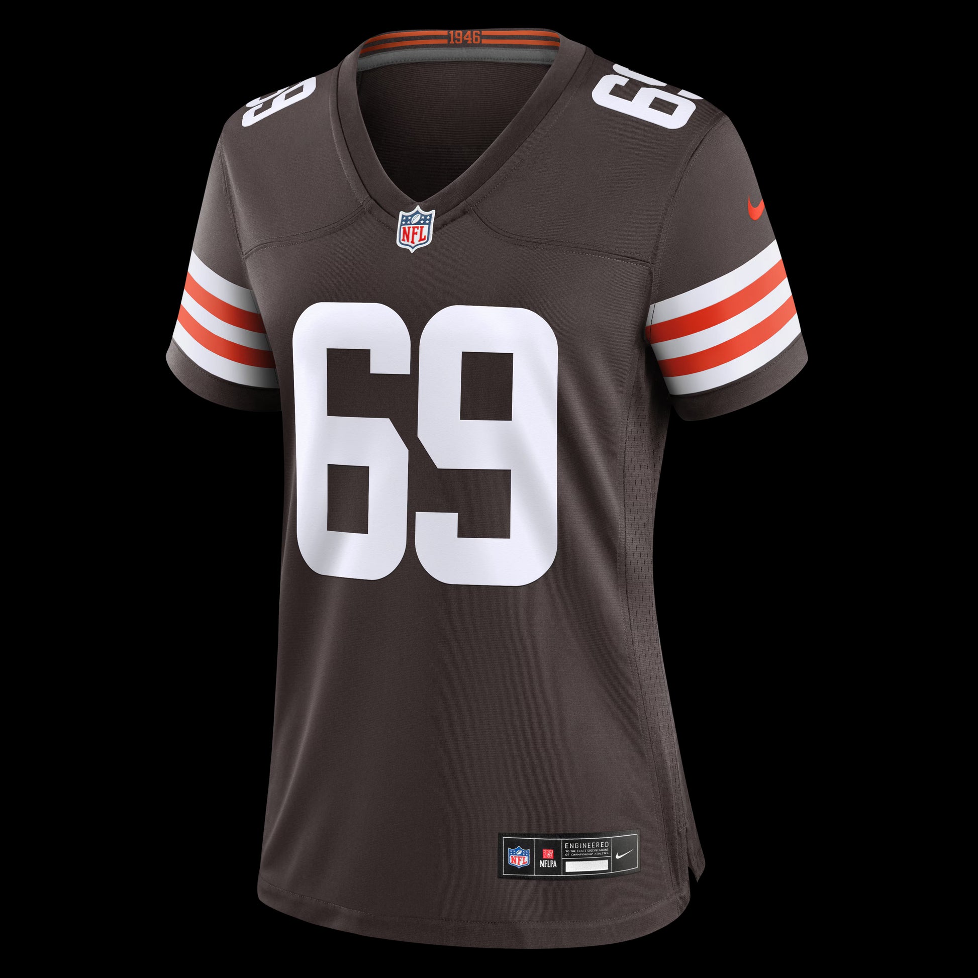 Tyre Phillips Cleveland Browns Nike Women's Team Game Jersey -  Brown