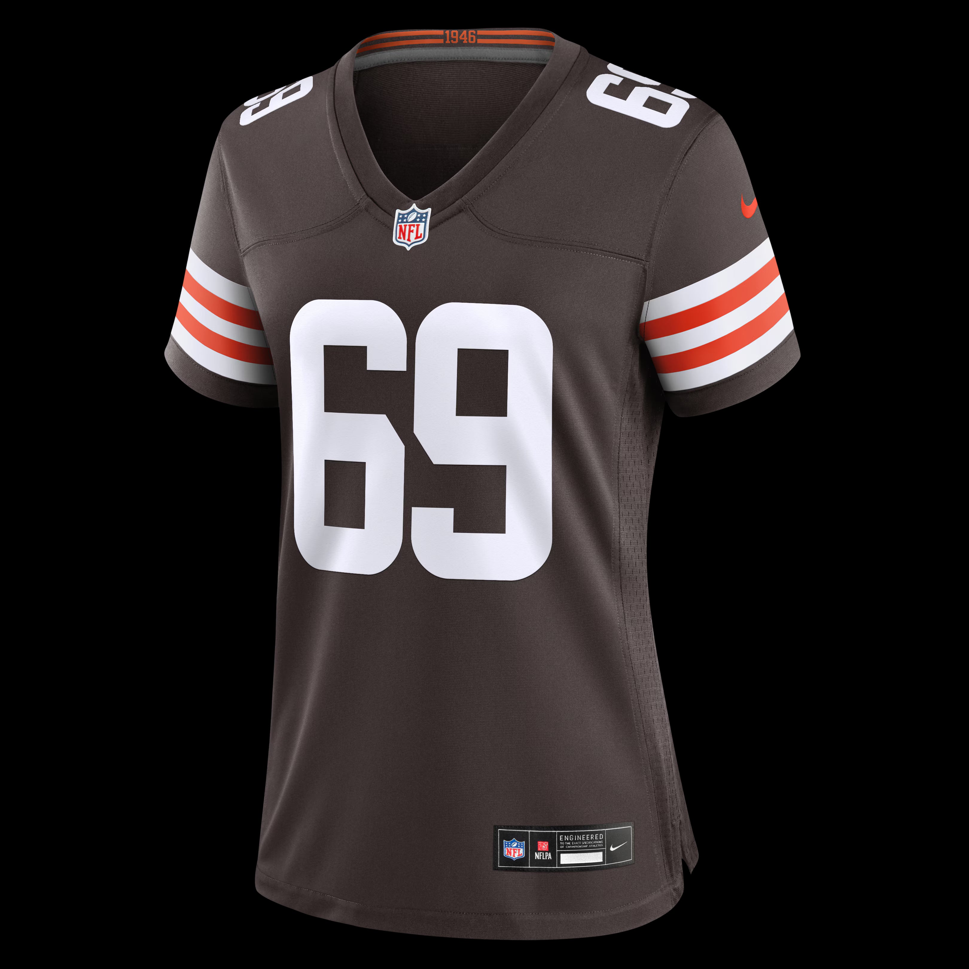 Tyre Phillips Cleveland Browns Nike Women's Team Game Jersey -  Brown