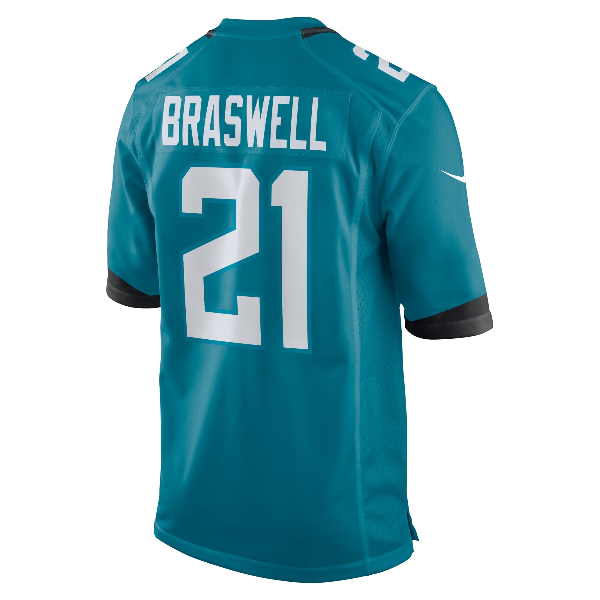 Christian Braswell Jacksonville Jaguars Nike Team Game Jersey -  Teal