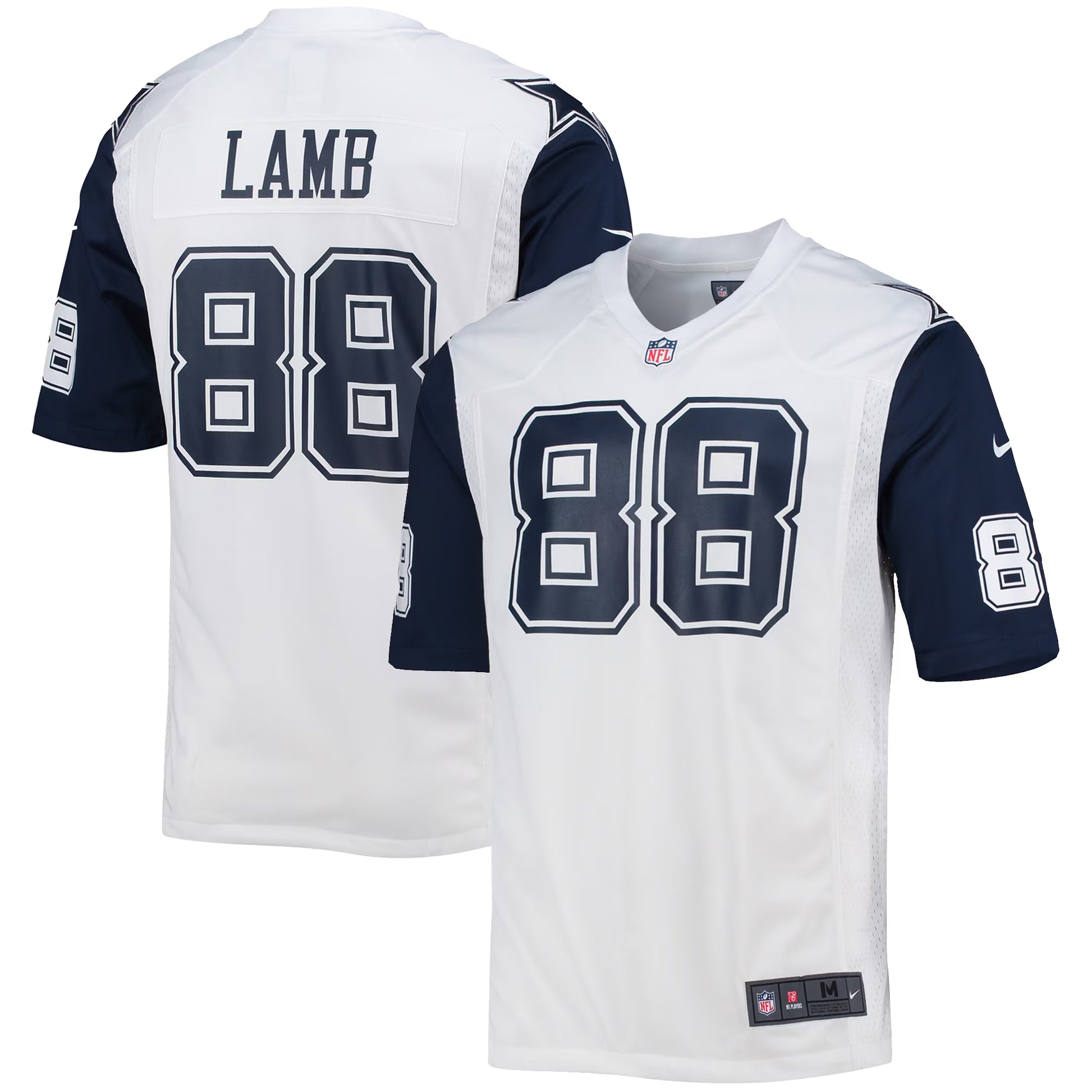 CeeDee Lamb Dallas Cowboys Nike Alternate Game Team Jersey - White