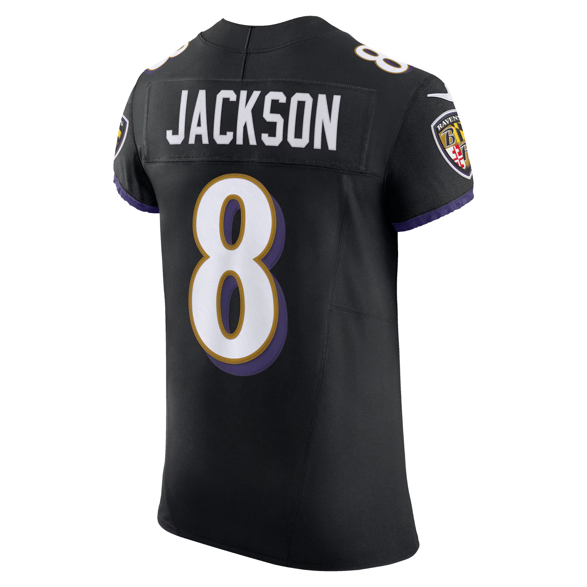 Lamar Jackson Baltimore Ravens Nike Alternate Vapor F.U.S.E. Elite Jersey - Black