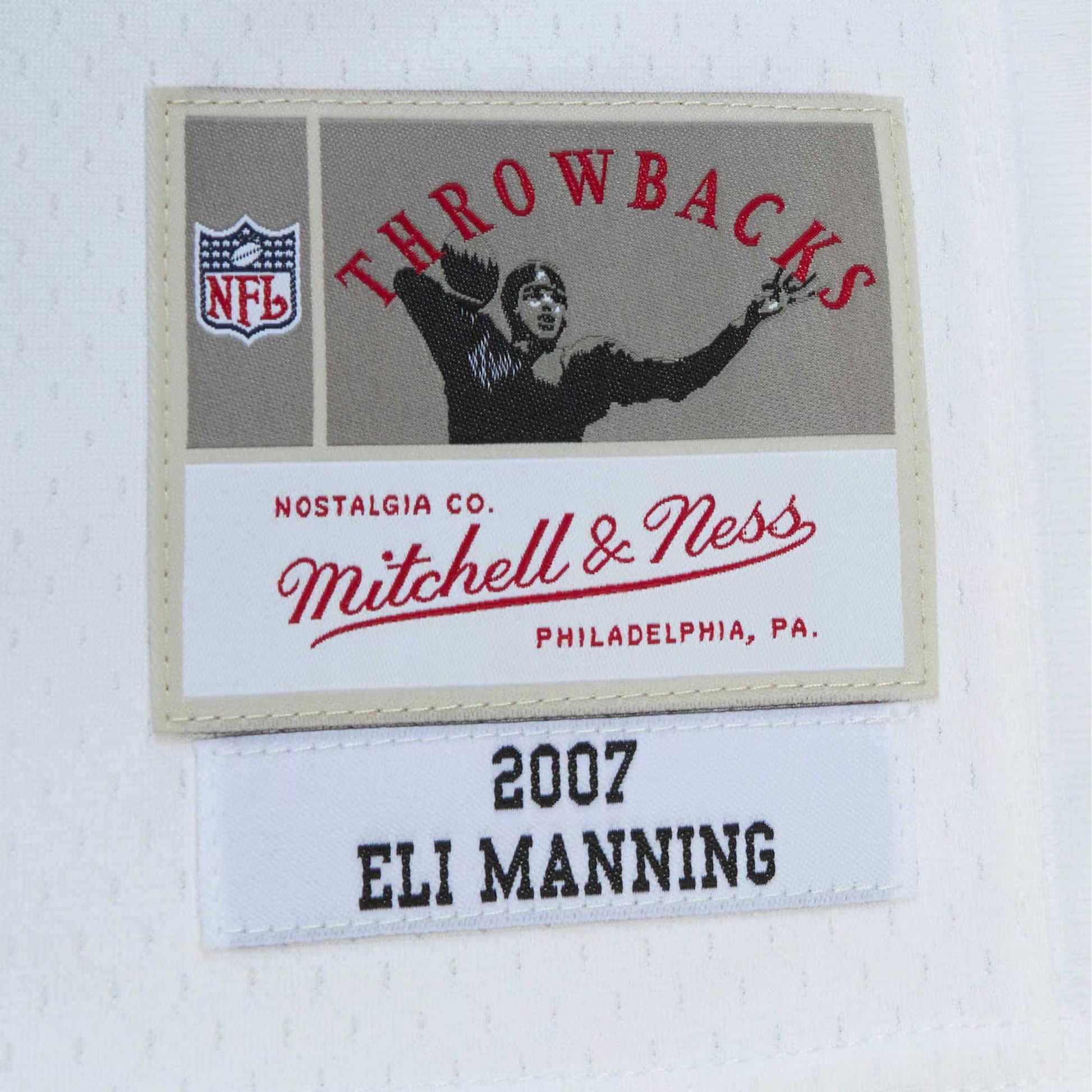 Eli Manning New York Giants Mitchell &amp; Ness Legacy Replica Jersey - White