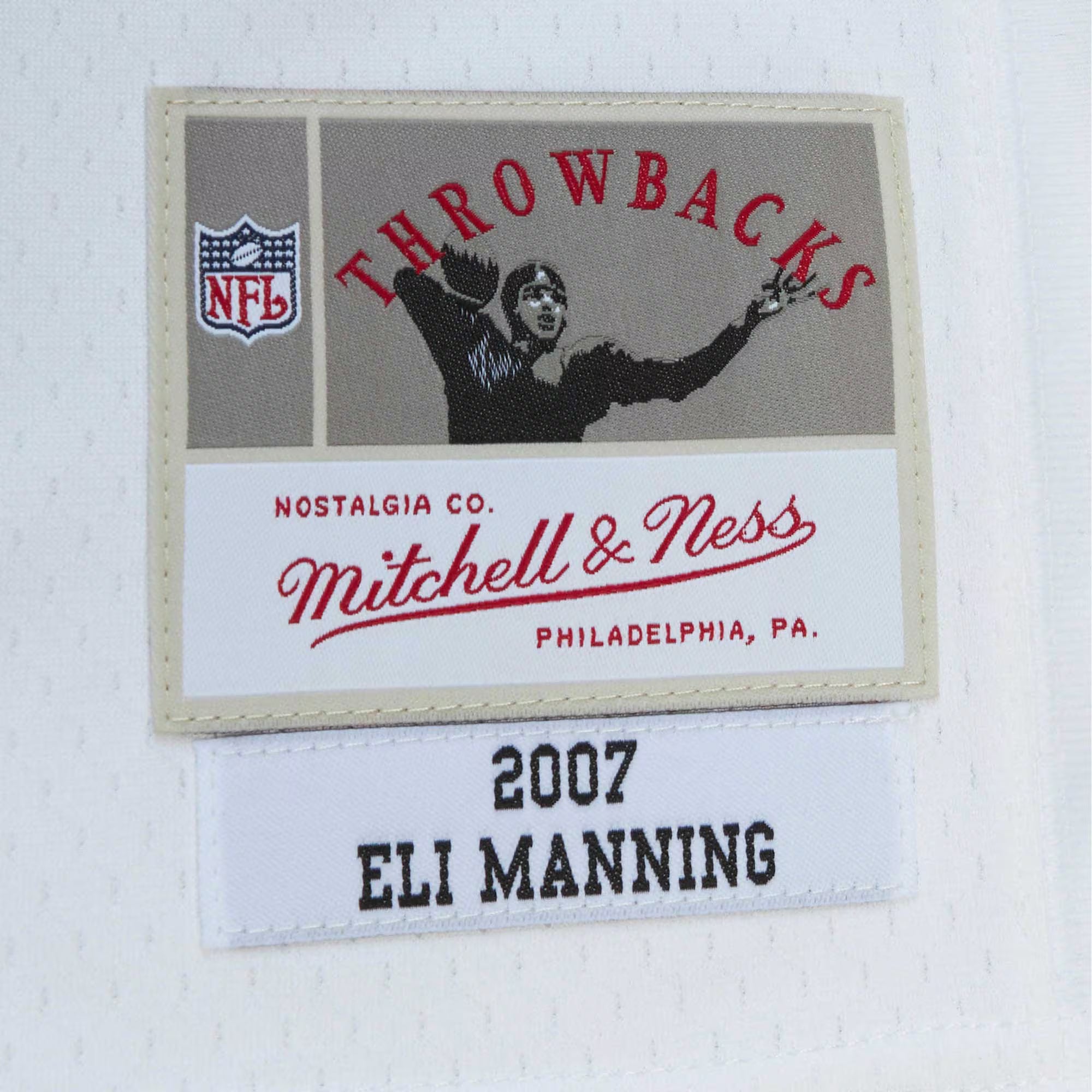 Eli Manning New York Giants Mitchell &amp; Ness Legacy Replica Jersey - White