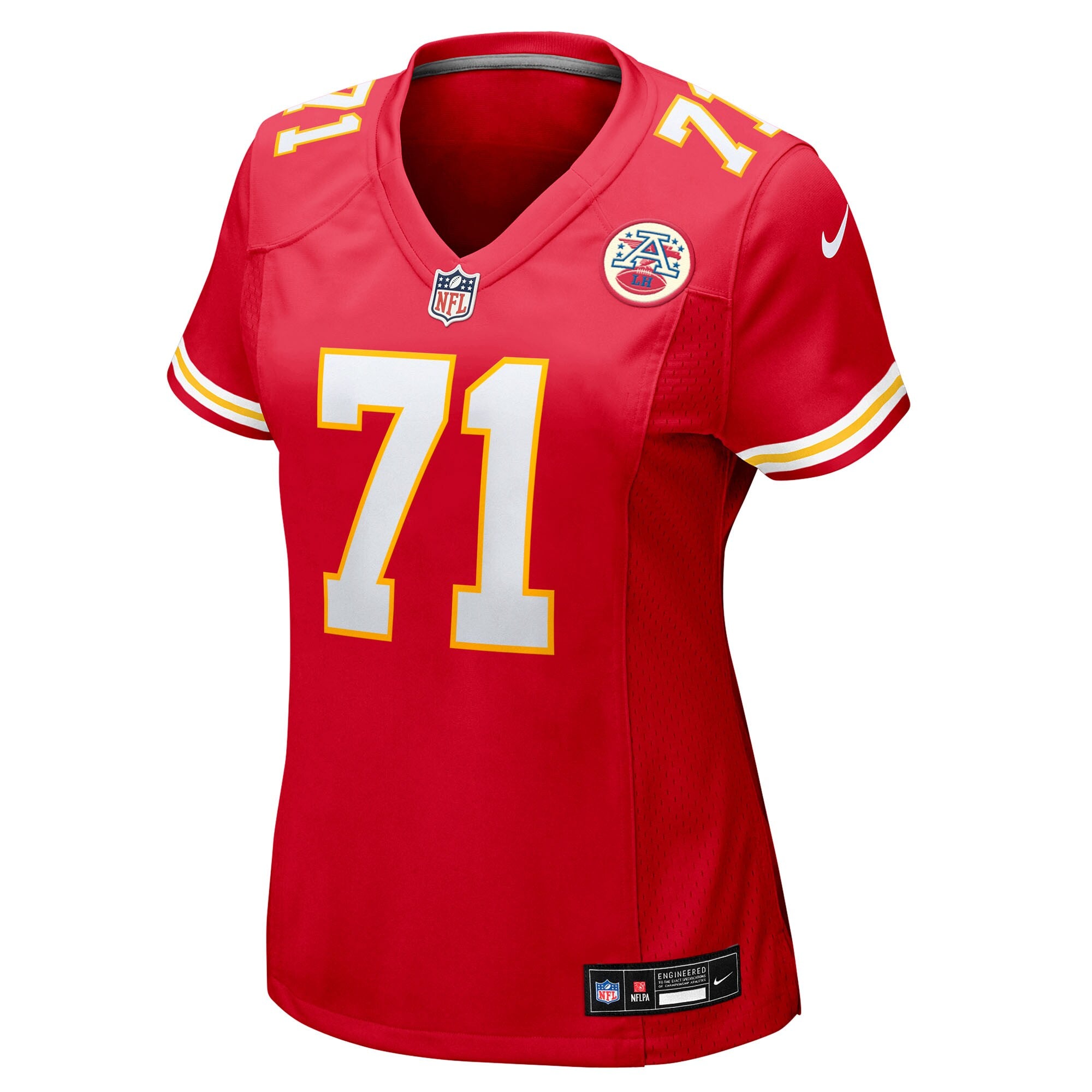Josh Simmons Kansas City Chiefs Nike Women's Team Game Jersey -  Red