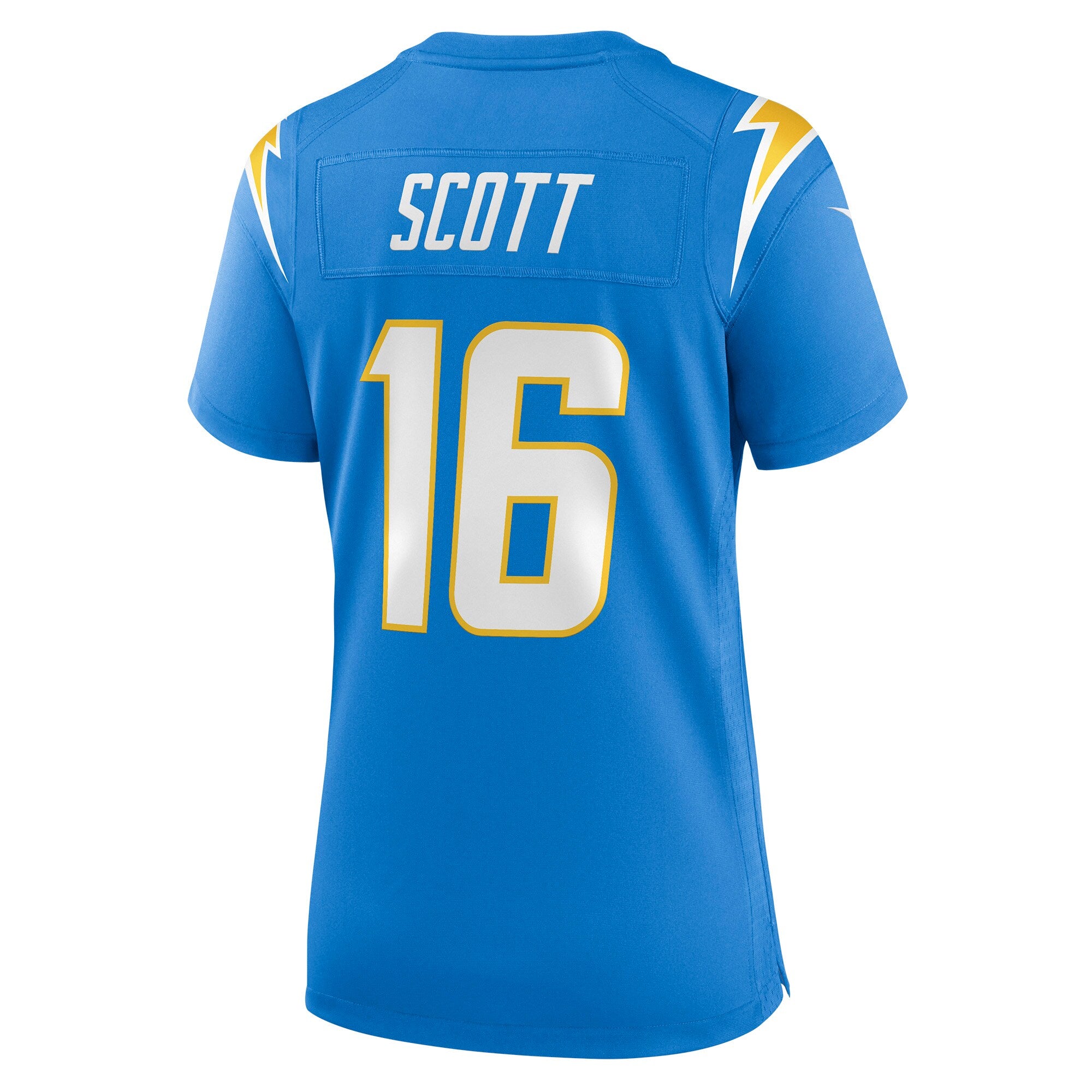 JK Scott Los Angeles Chargers Nike Women's Game Jersey - Powder Blue