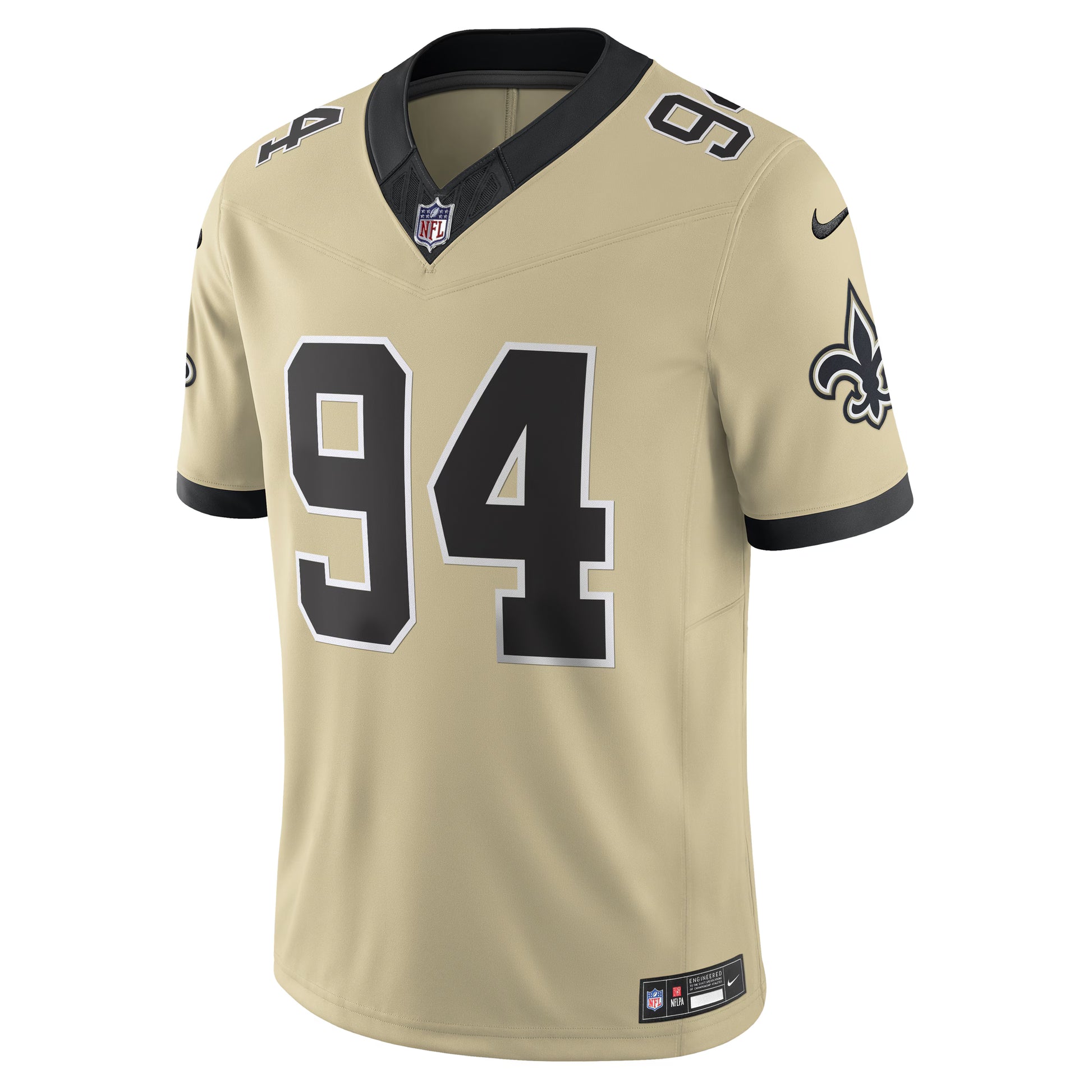 Cameron Jordan New Orleans Saints Nike Gameday Golds Alternate Vapor F.U.S.E. Limited Jersey - Gold