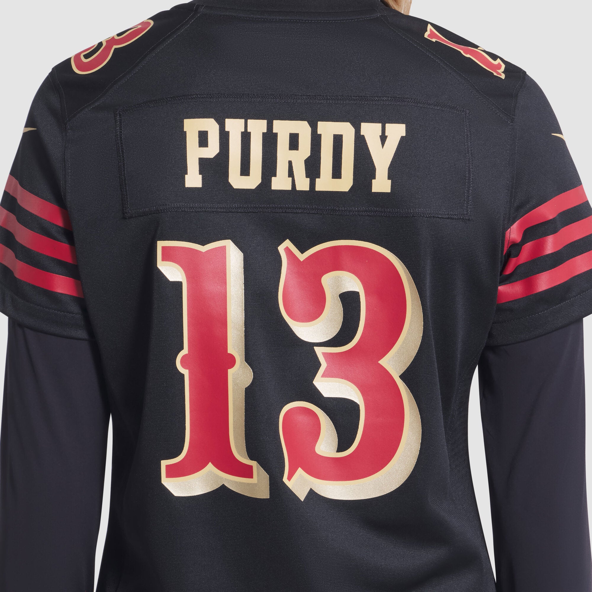 Brock Purdy San Francisco 49ers Nike Women's 2025 Rivalries Collection Game Jersey - Black