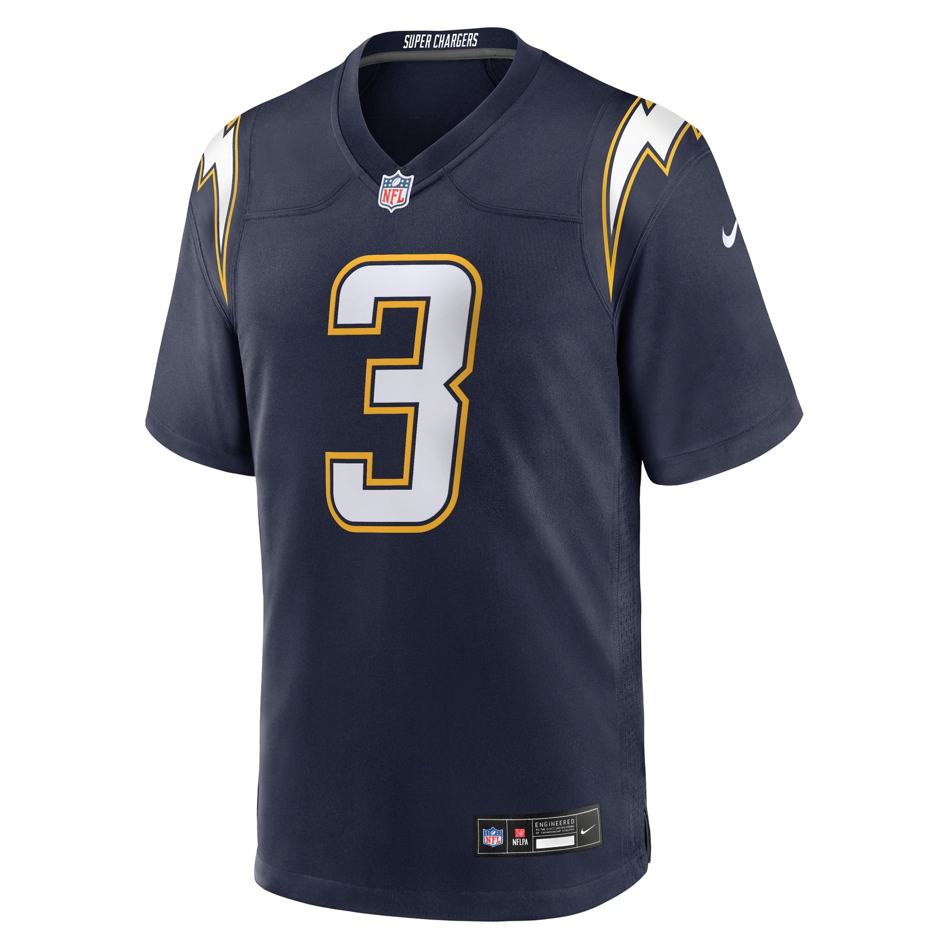 Derwin James Jr. Los Angeles Chargers Nike Alternate Super Chargers Game Jersey - Navy