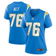 Joe Alt Los Angeles Chargers Nike Women's 2024 NFL Draft First Round Pick Player Game Jersey - Powder Blue