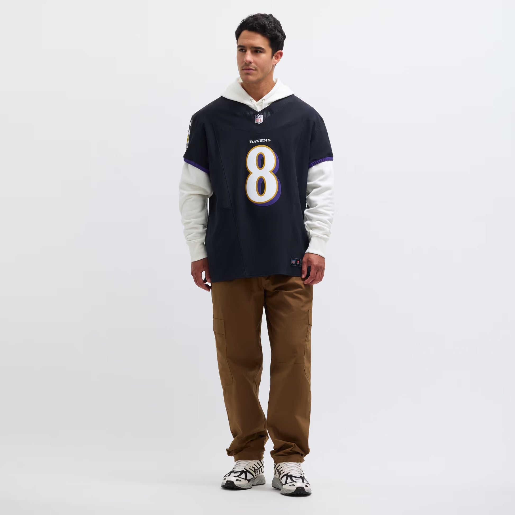 Lamar Jackson Baltimore Ravens Nike Alternate Vapor F.U.S.E. Elite Jersey - Black