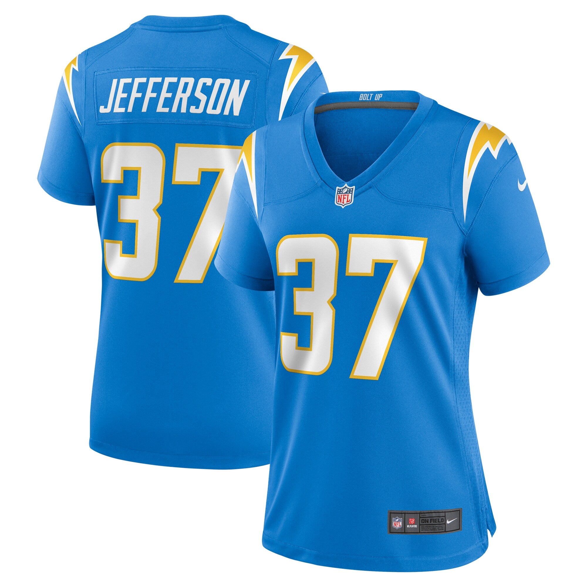 Tony Jefferson Los Angeles Chargers Nike Women's Team Game Jersey -  Powder Blue